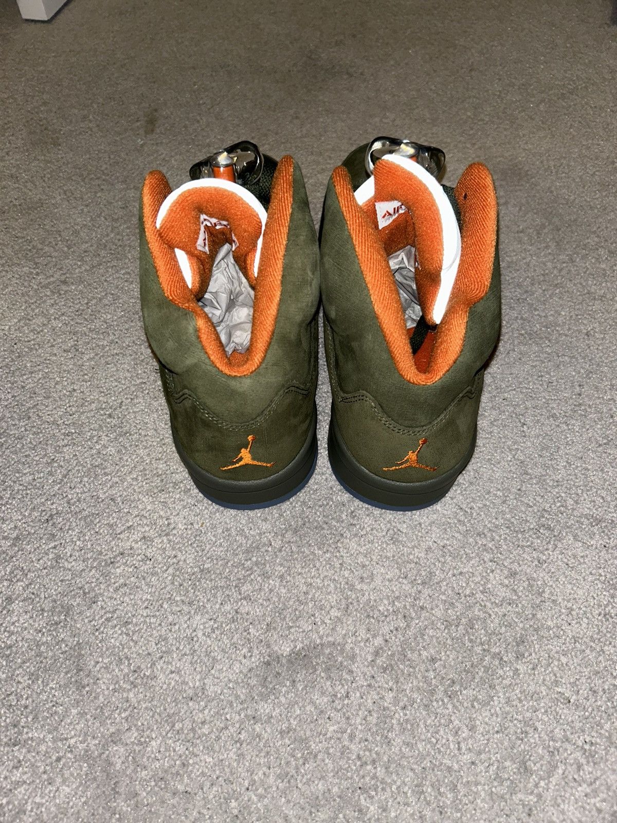 Jordan Brand Jordan 5 retro army olive Size US 10.5 / EU 43-44 - 4 Thumbnail