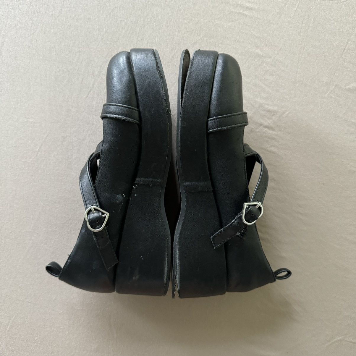 Other Lolita cross Strap Heart Buckle Platform Mary Janes Size US 7 / IT 37 - 3 Thumbnail