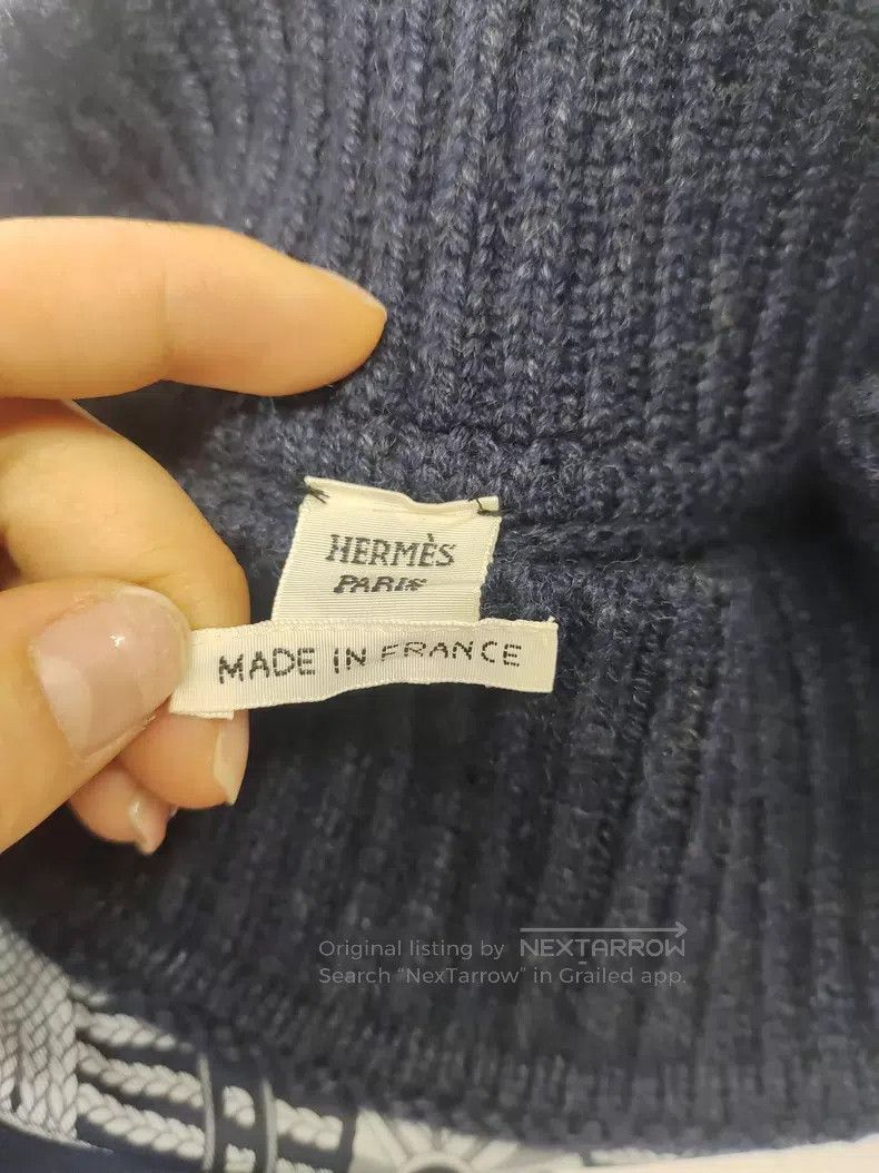 Hermes Hermes Cashmere Sweater Size S / US 4 / IT 40 - 3 Thumbnail