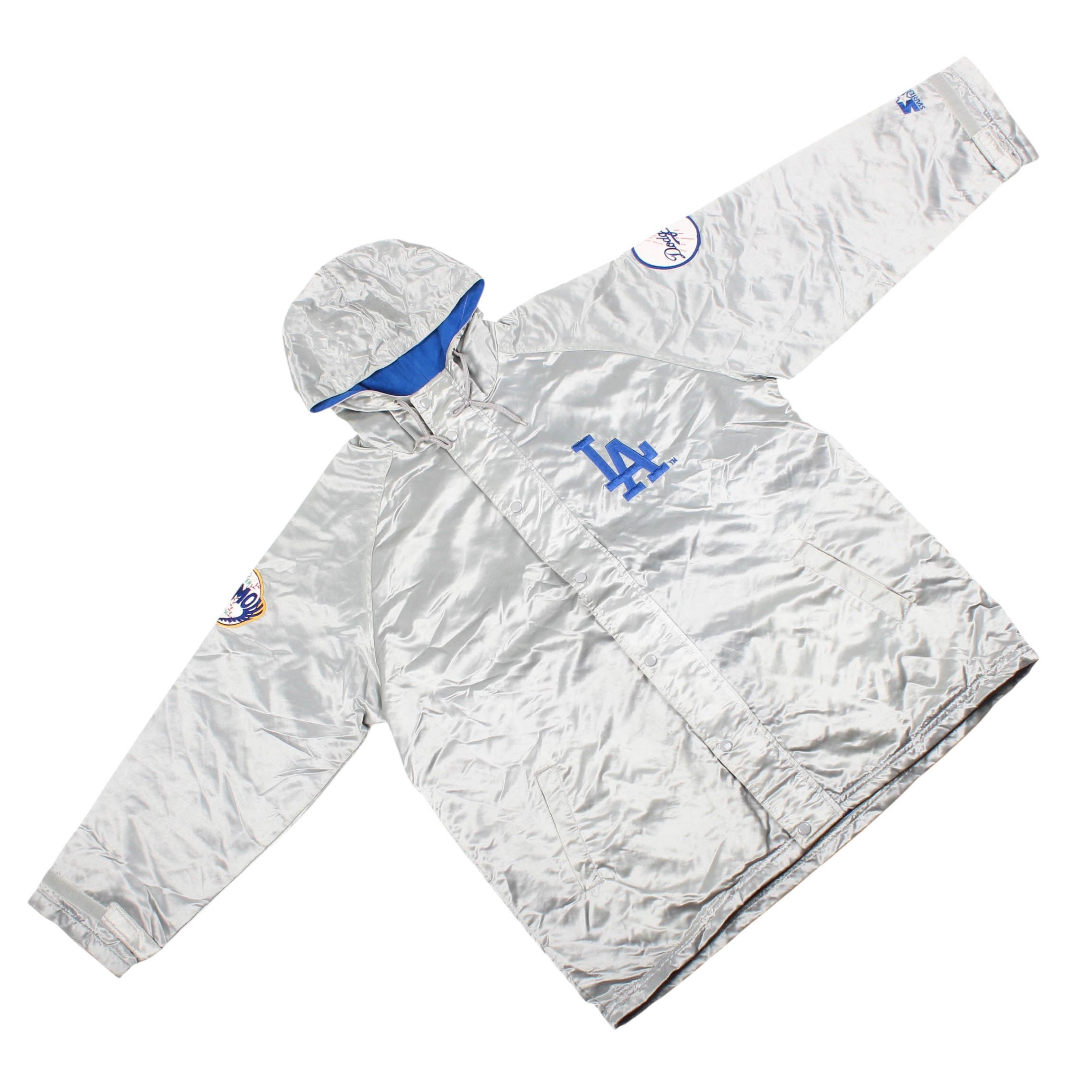 Starter Starter LA Dodgers Jacket MLB Hideo Nomo Baseball Rare Size US L / EU 52-54 / 3 - 2 Thumbnail