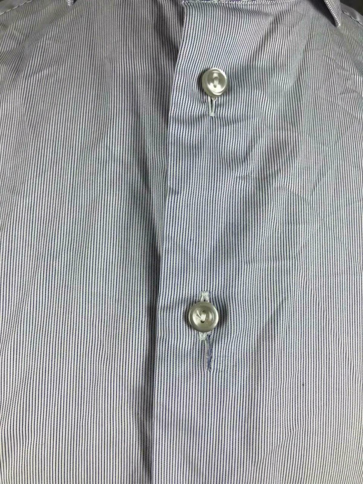 Eton Men Eton Striped Button Up Long Sleeve Dress Shirt Size 40 Size US M / EU 48-50 / 2 - 10 Thumbnail