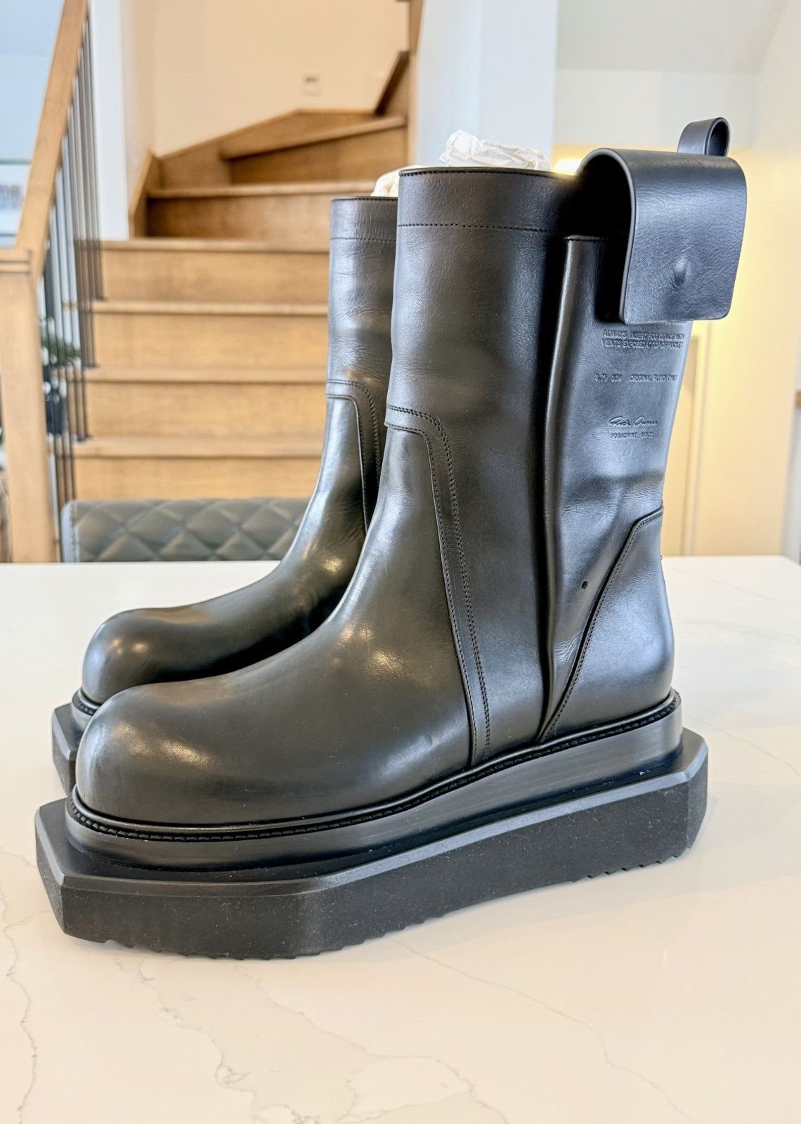 Rick Owens RICK OWENS SS22 TURBO CYCLOPS FOG POCKET CREEPER BOOTS 11 Size US 11 / EU 44 - 17 Thumbnail