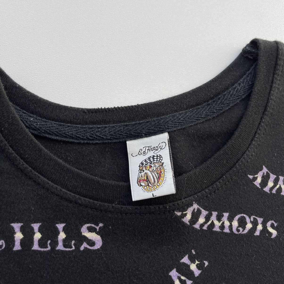 Ed Hardy × Vintage Ed Hardy by Christian Audigier Love Kills Slow Print T-Shirt Size US M / EU 48-50 / 2 - 10 Thumbnail