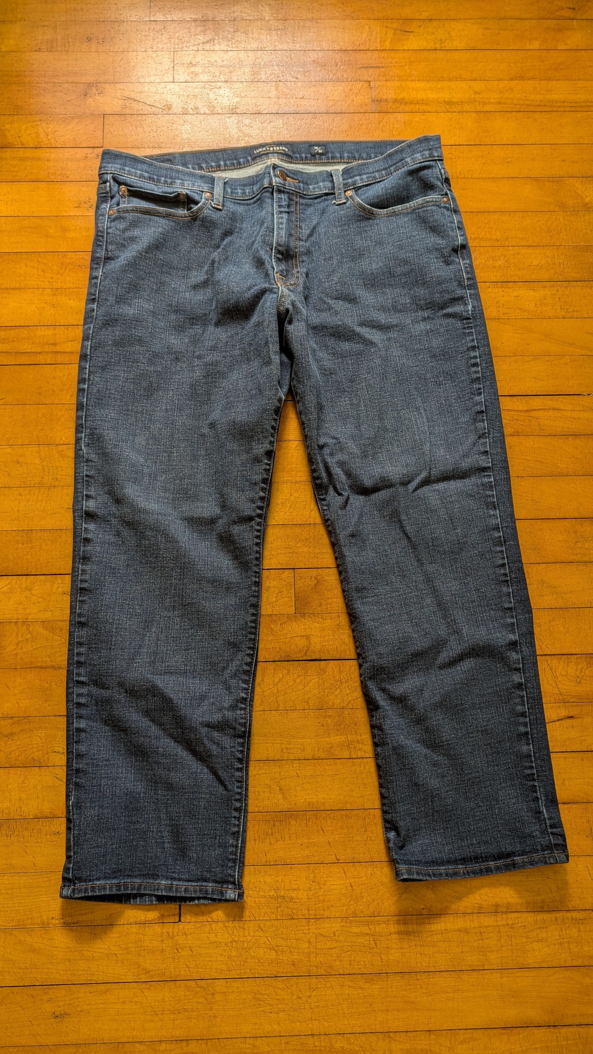 Lucky Brand Men's Lucky Brand Straight Jeans 38x30 Size US 38 / EU 54 - 1 Thumbnail
