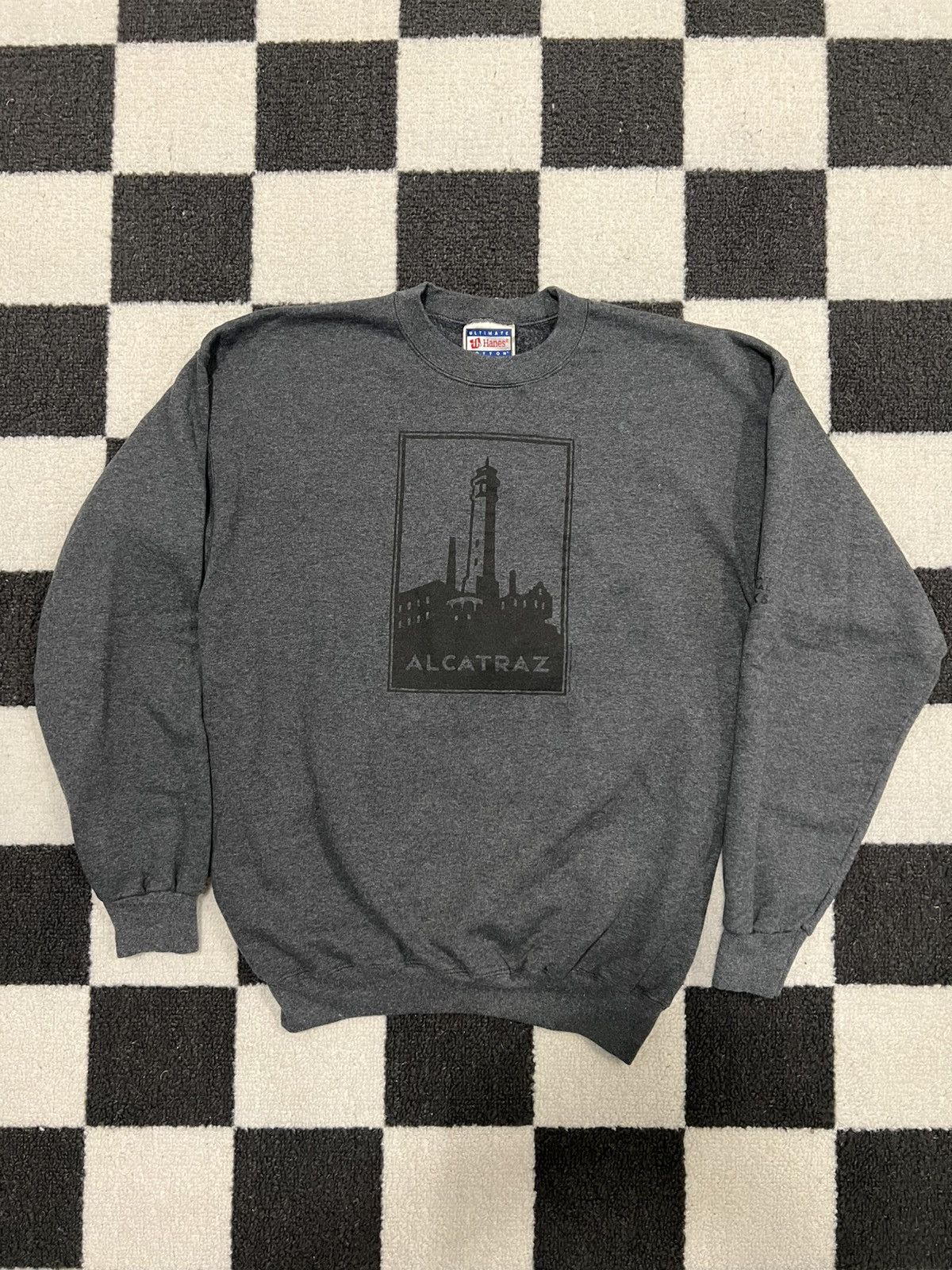 Vintage Vintage 90's Alcatraz Island Crewneck Size US M / EU 48-50 / 2 - 1 Thumbnail