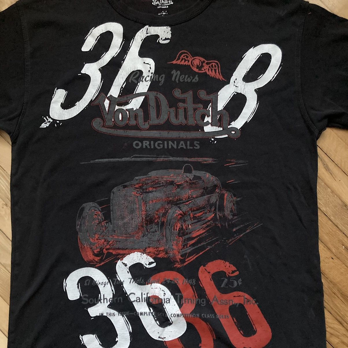 Hysteric Glamour × Vintage × Von Dutch Vintage Y2K Von Dutch Tee Size US M / EU 48-50 / 2 - 3 Thumbnail