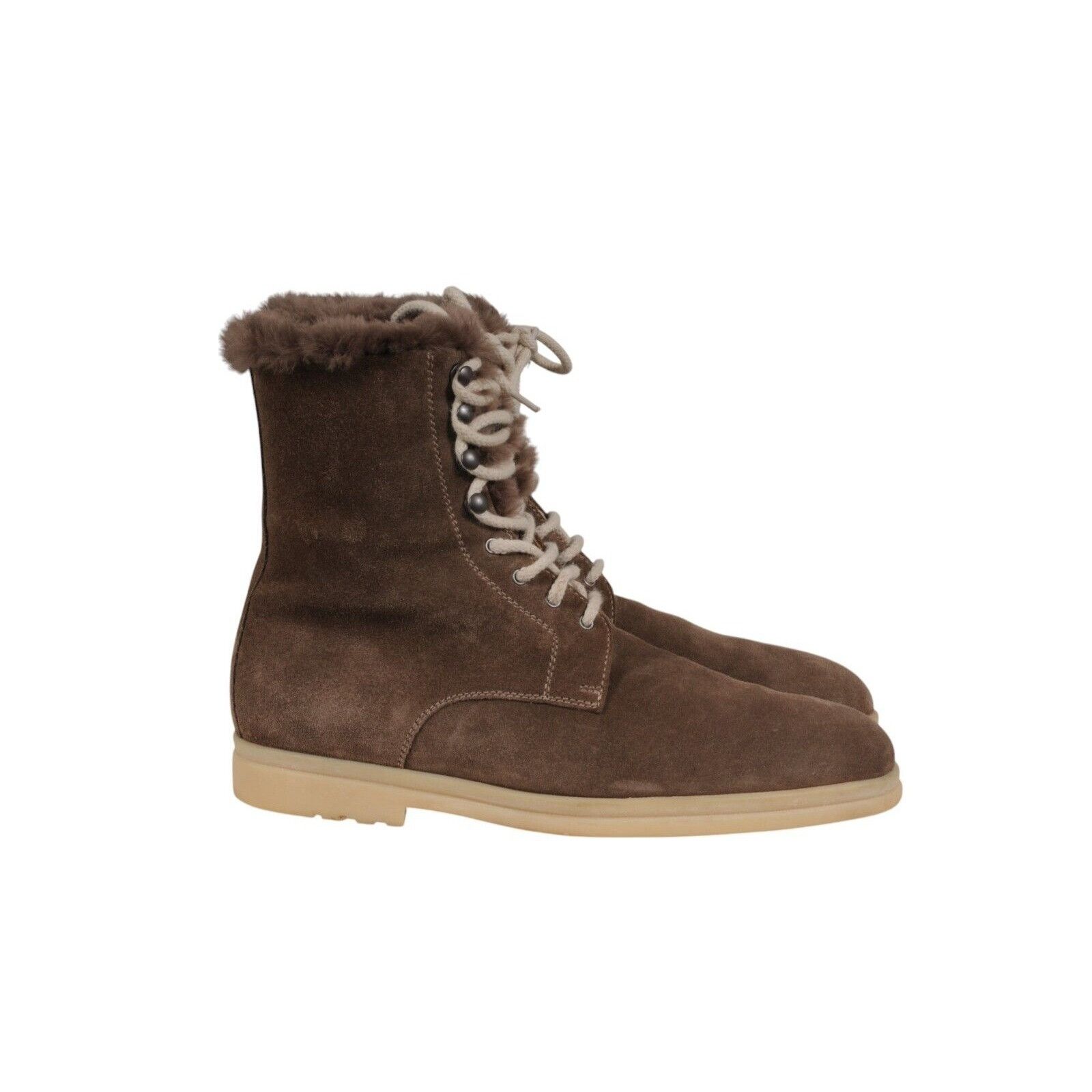 Loro Piana Snow Dream Beaver Fur Lined Boots - 02509 Size US 8.5 / EU 41-42 - 2 Thumbnail