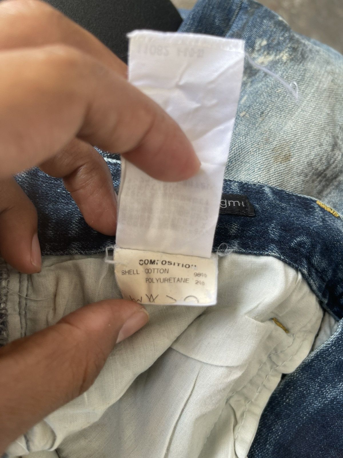 Wooyoungmi Distressed Woyoungmi Jeans Aesthetic Design Size US 32 / EU 48 - 15 Thumbnail