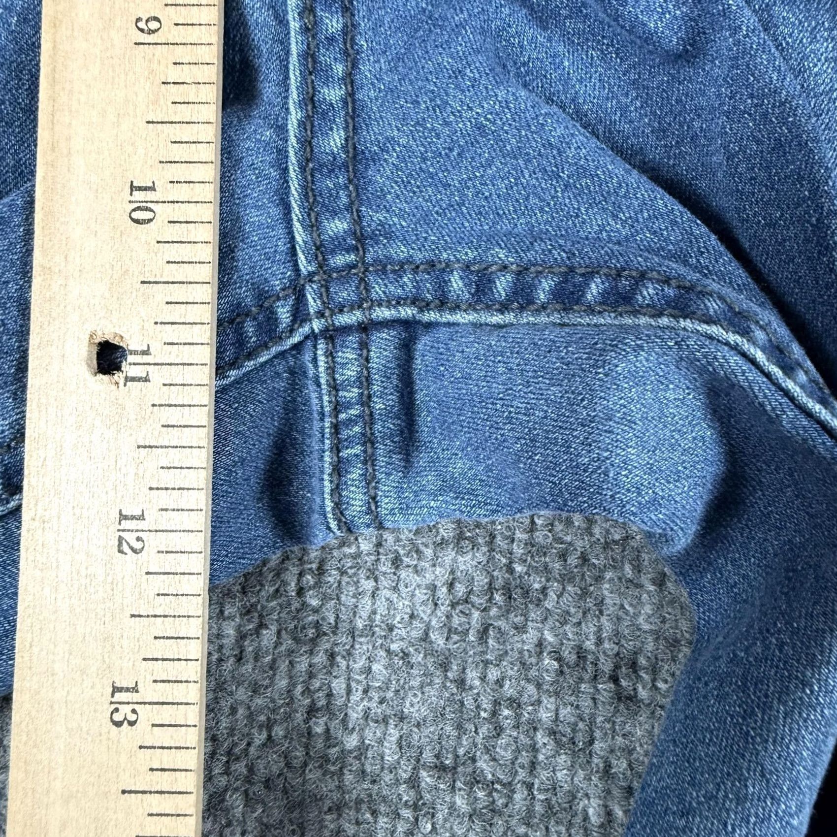 Buffalo David Bitton Buffalo David Bitton Jeans Mens 38x30 Axel Slim Stretch Straight Denim Pants Blue Medium Wash 5-Pocket Zip Fly Mens Size US 38 / EU 54 - 5 Thumbnail