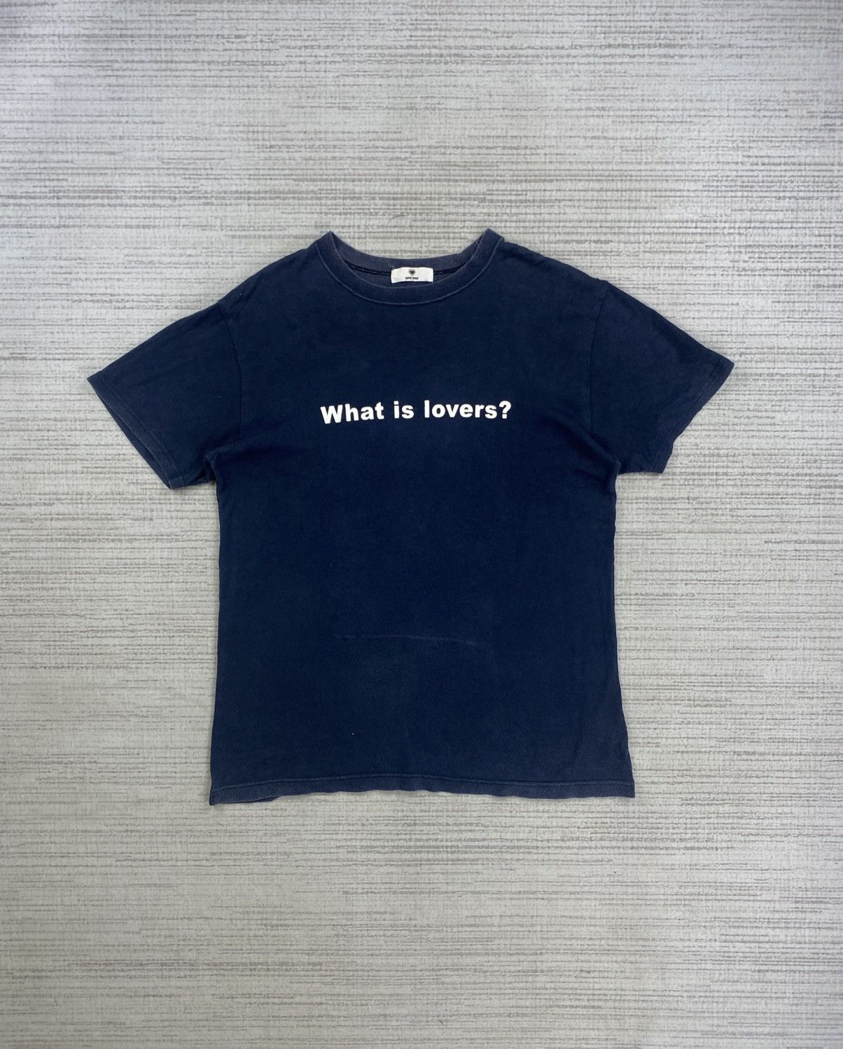 Super Lovers Vintage Super Lover “What is Lovers” Shortsleeve T-shirt Size US M / EU 48-50 / 2 - 1 Thumbnail