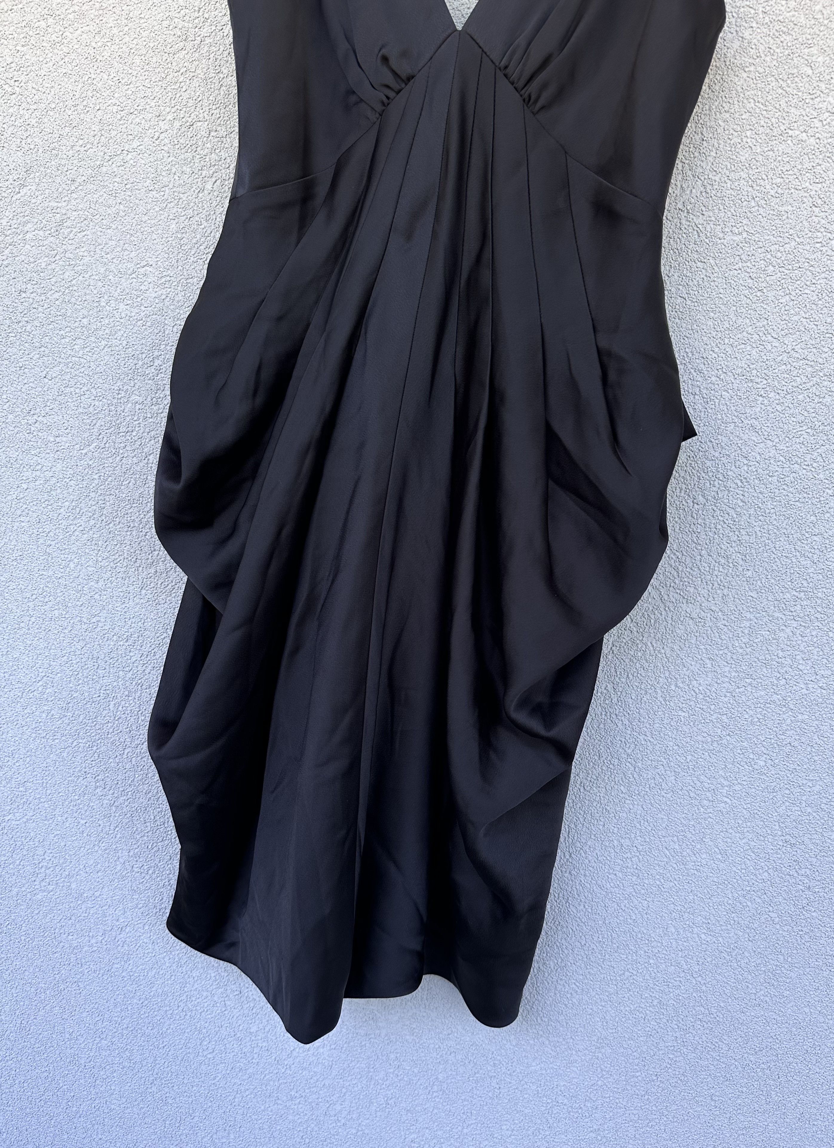 Bcbgmaxazria BCBG Maxazria women midi black dress Size S / US 4 / IT 40 - 9 Thumbnail