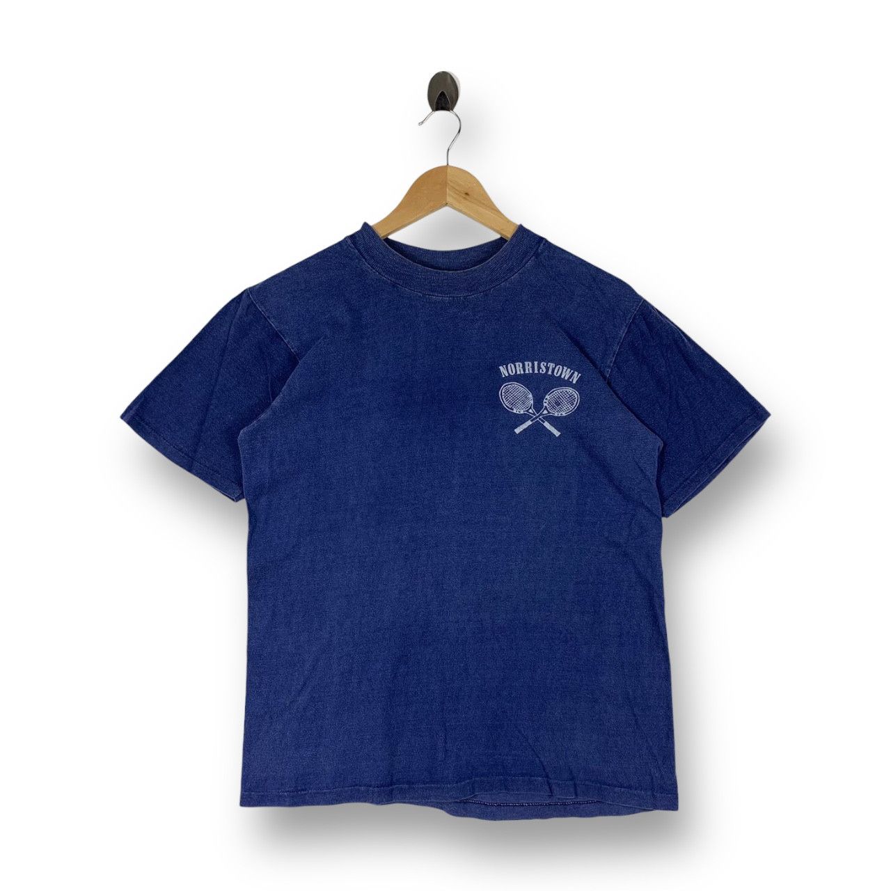 Other Vintage 80s Hi-Cru by Stedman Norristown Tennis Tee Shirt Size US M / EU 48-50 / 2 - 1 Thumbnail