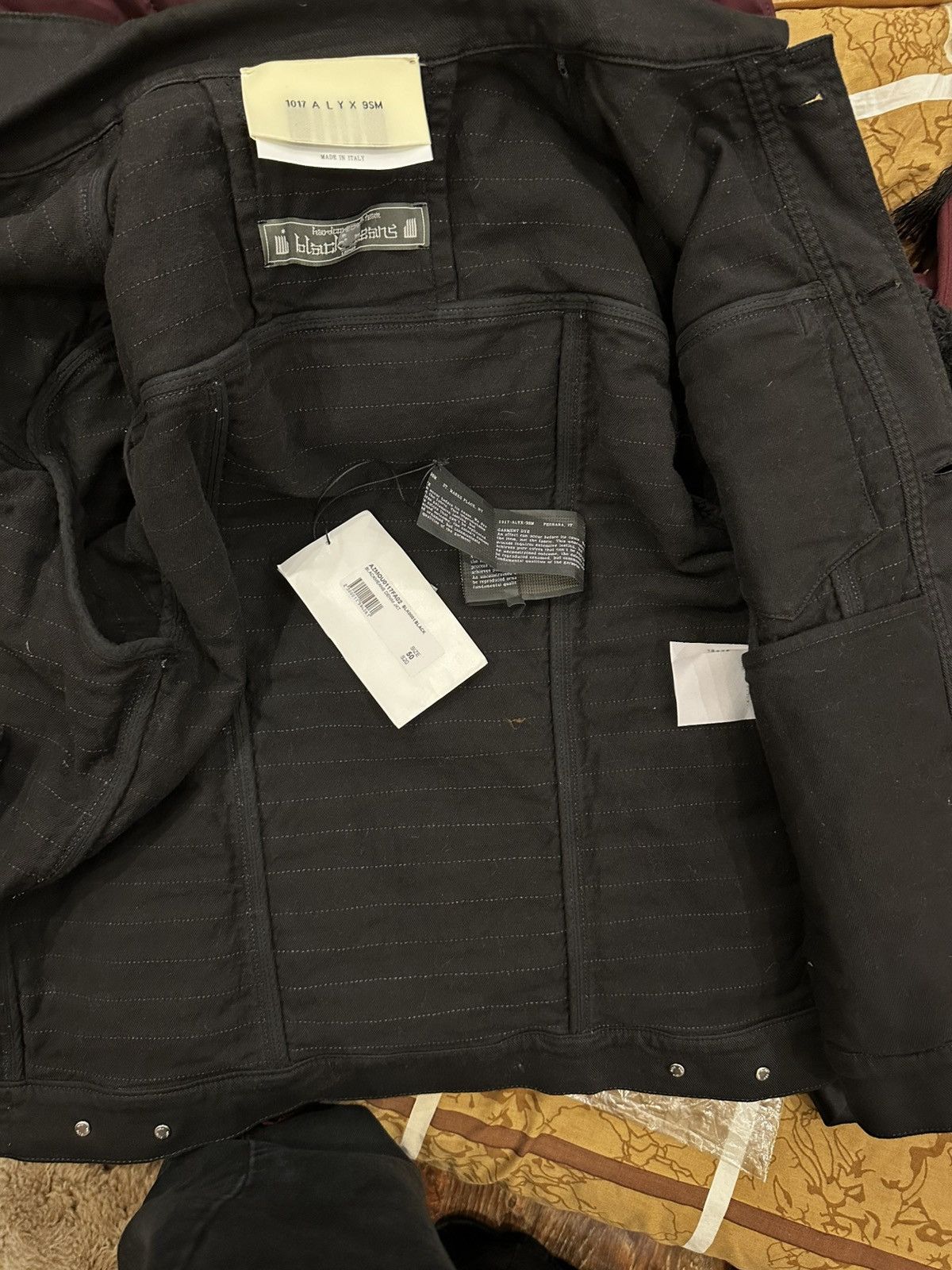 1017 ALYX 9SM × Alyx × Blackmeans 1017 Alyx x Blackmeans Denim Jacket Size US L / EU 52-54 / 3 - 5 Thumbnail