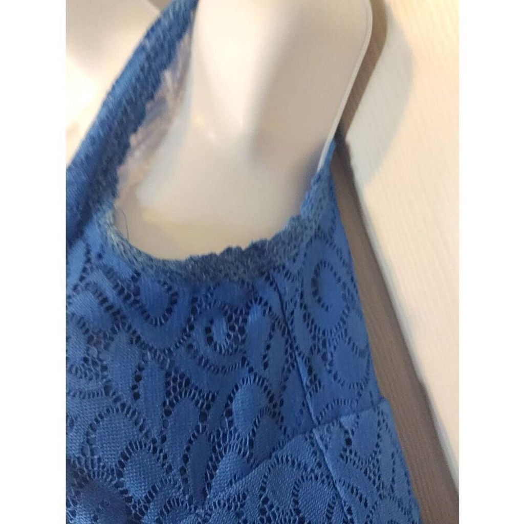 Other Dressbarn Blue Lace Dress Size M / US 6-8 / IT 42-44 - 4 Thumbnail