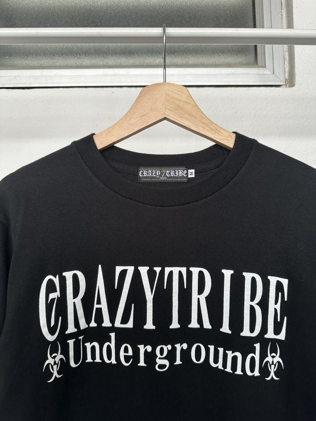 Isamu Katayama Backlash 00’s Crazy Tribe Family archive tee Size US M / EU 48-50 / 2 - 7 Thumbnail