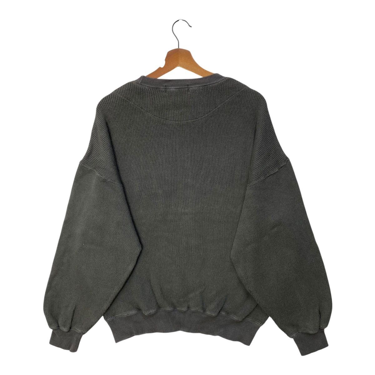 Chaps Ralph Lauren Vintage Chaps Ralph Lauren Sweatshirt Dark Gray Knit Boxy 2L Size US L / EU 52-54 / 3 - 5 Thumbnail