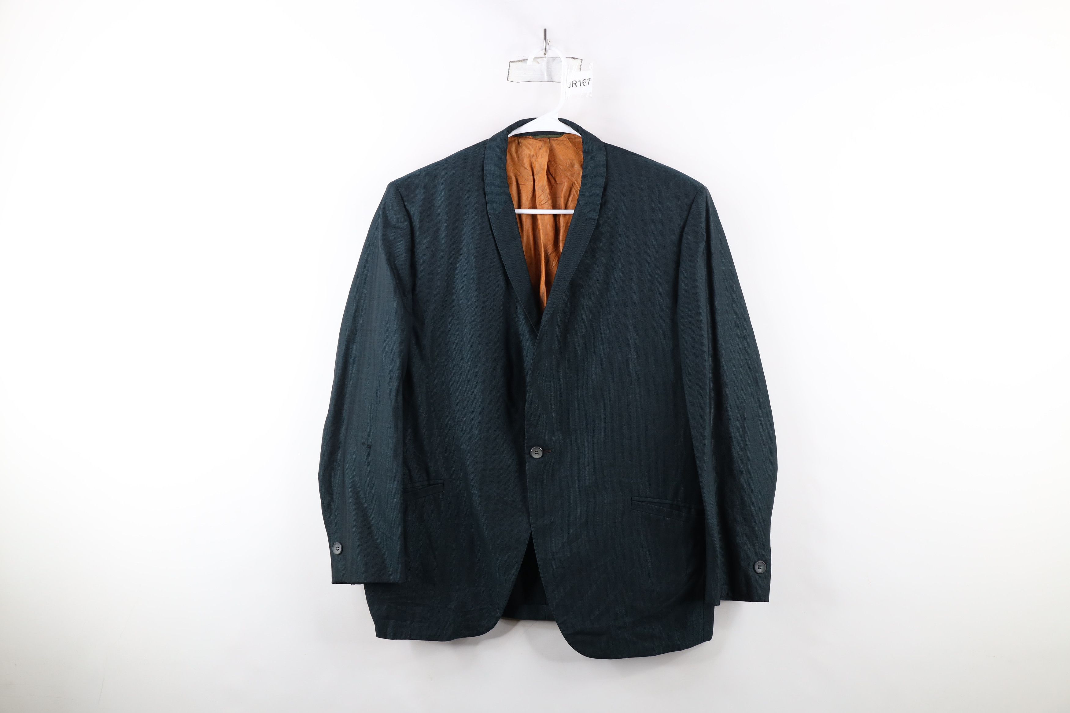 Vintage Vintage 50s 60s Streetwear Rayon Blend Suit Coat Jacket USA Size US L / EU 52-54 / 3 - 1 Thumbnail