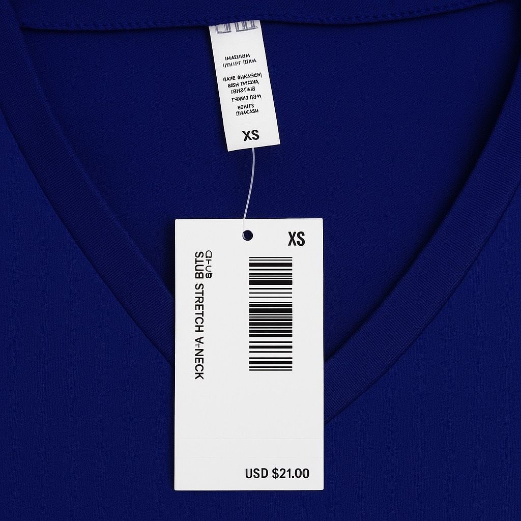 American Apparel American Apparel Women’s V-Neck T-Shirts (Set of 2) | Blue & Size XS / US 0-2 / IT 36-38 - 7 Thumbnail