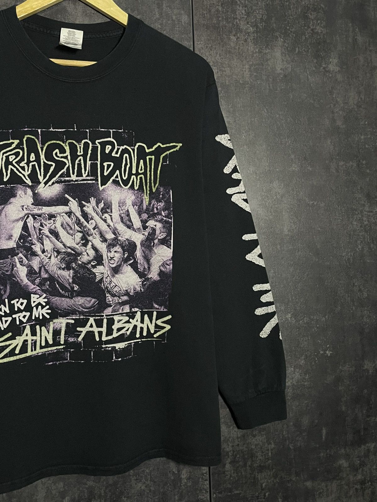 Band Tees Vintage Trash Boat Longsleeve Rock Band ERD Balenciaga 424 Size US M / EU 48-50 / 2 - 7 Thumbnail