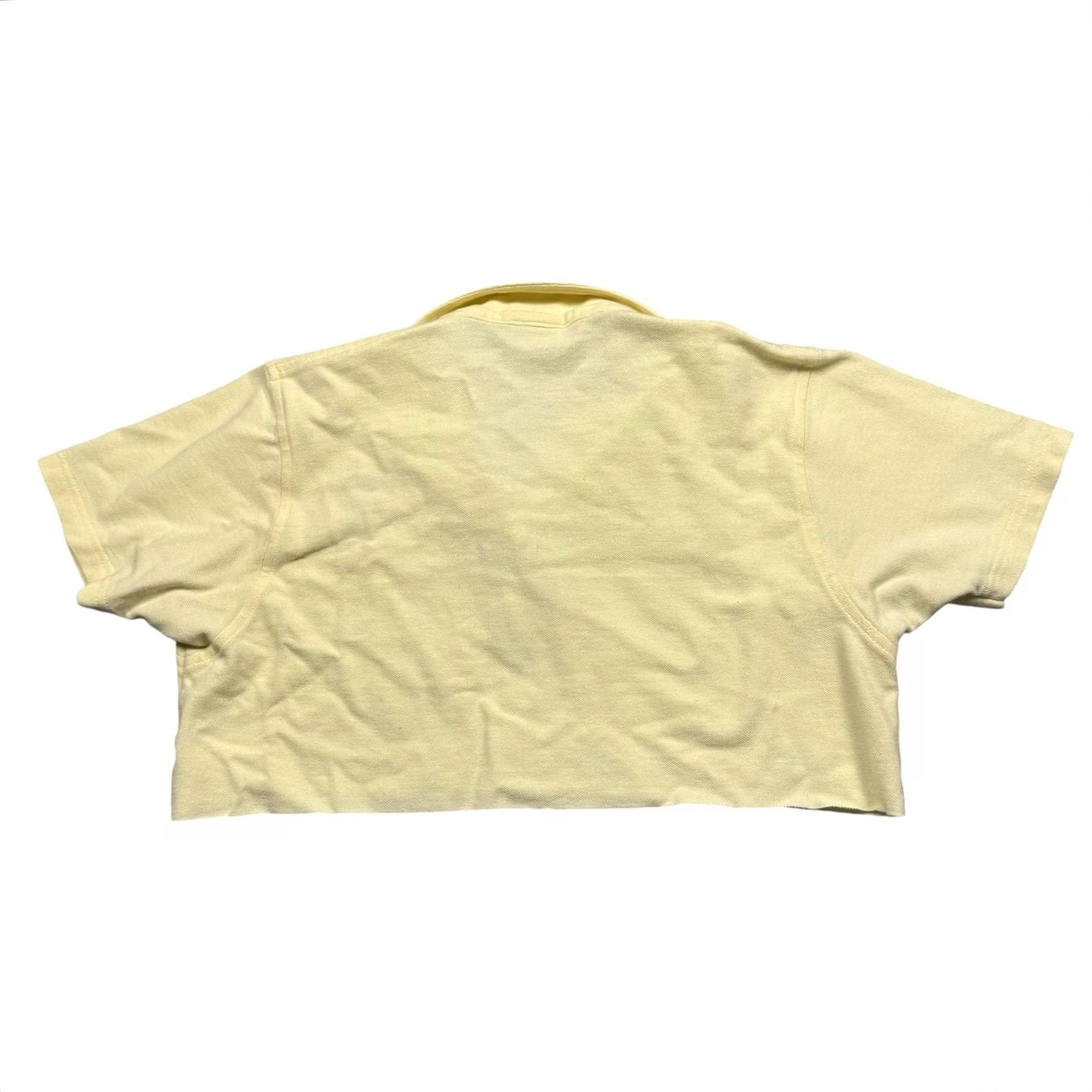 Disney VINTAGE Polo Women's Medium Minnie Mouse Embroidered Disney Short Sleeve Cream 90s Size 32" / US 10 / IT 46 - 7 Thumbnail