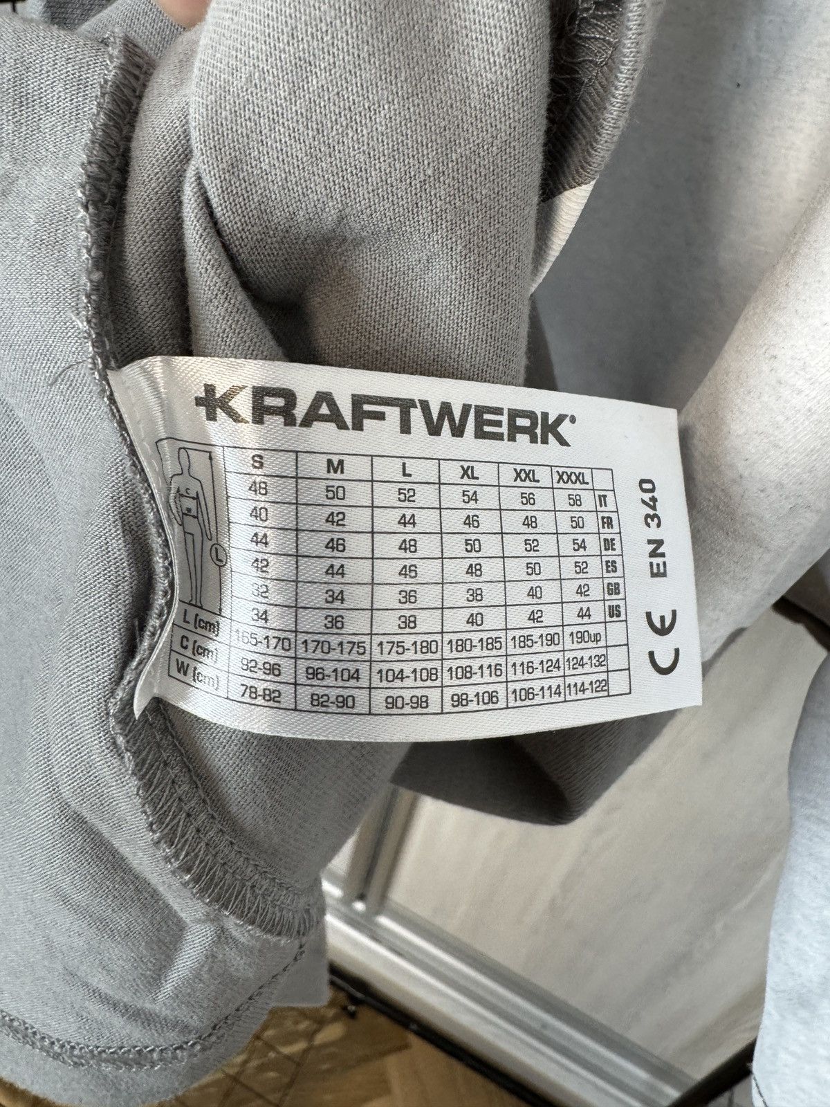 Band Tees Kraftwerk vintage grey big logo tee shirt size 3XL Size US XXL / EU 58 / 5 - 8 Thumbnail