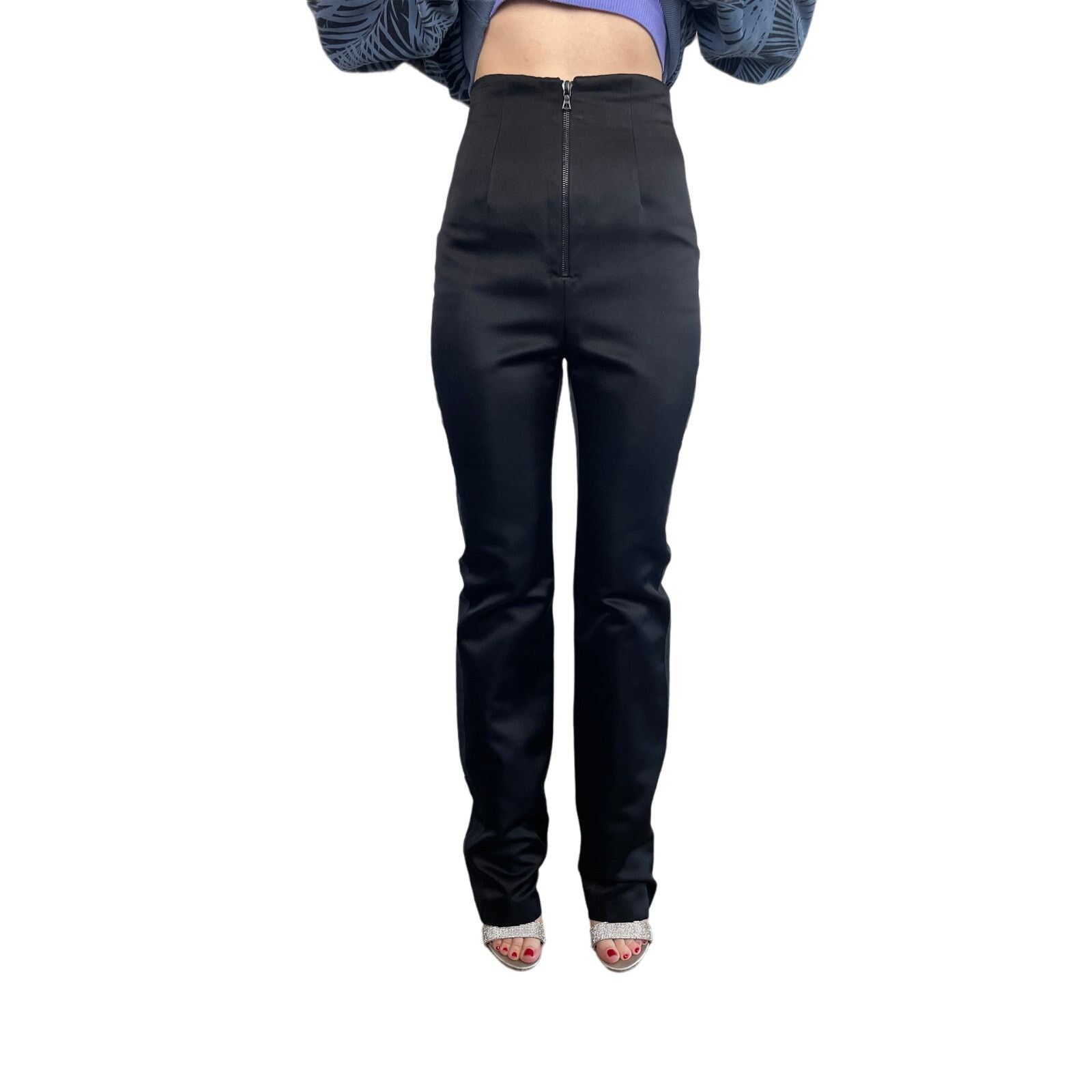 NWT Karolina Zmarlak Silk Dress Pant Size XXS