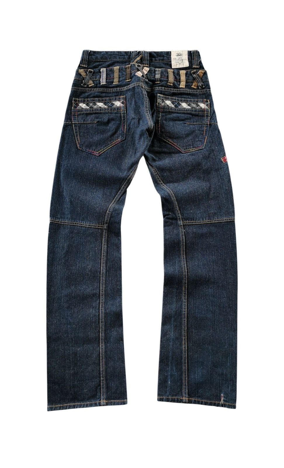 Hysteric Glamour Double Dominate Jeans Sensho Graphic Zip Rare Japanese Denim Size US 31 - 3 Thumbnail