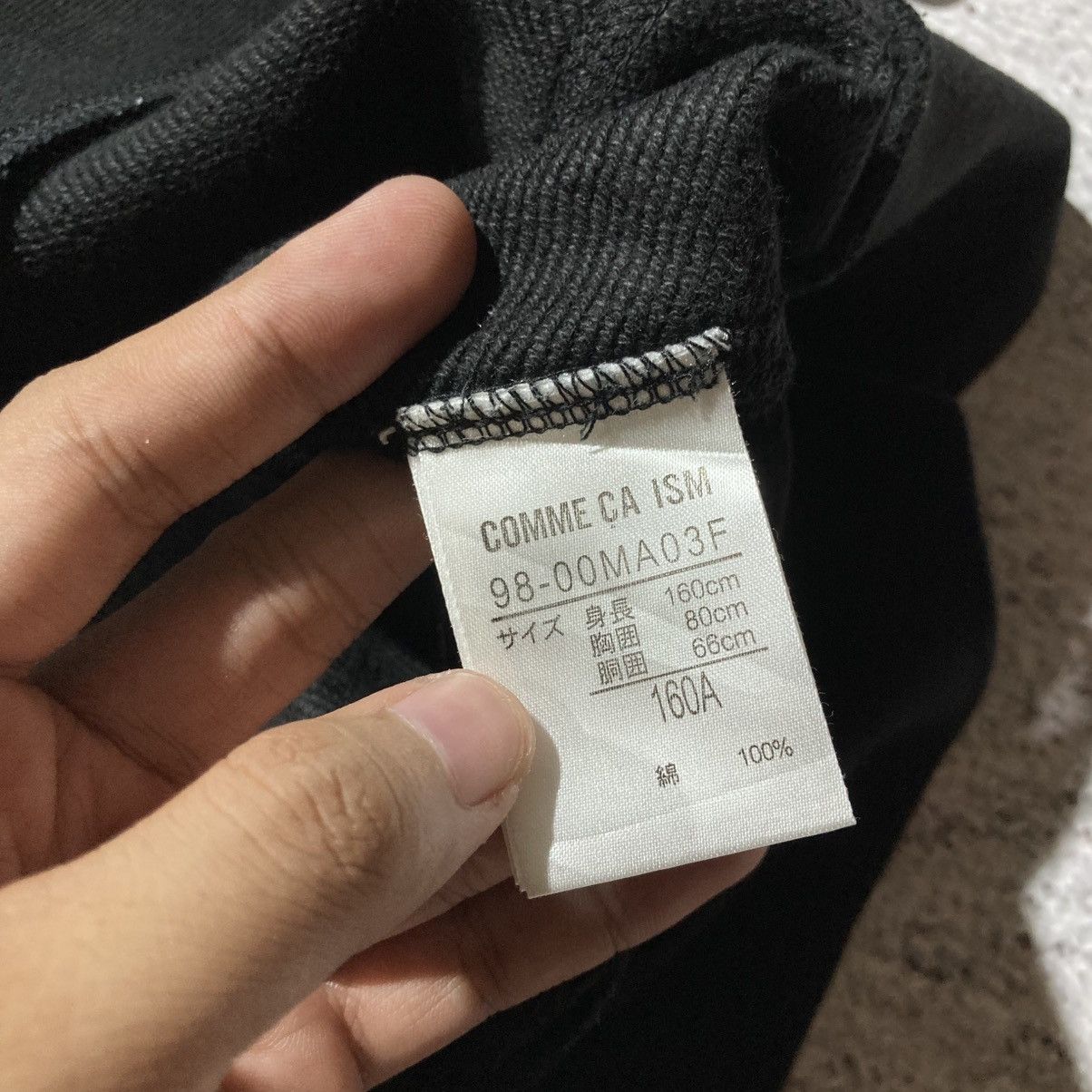 Japanese Brand 2000s Comme Ca Ism Short Slevee Fur Ziphoodie Punk Style Size US S / EU 44-46 / 1 - 13 Thumbnail