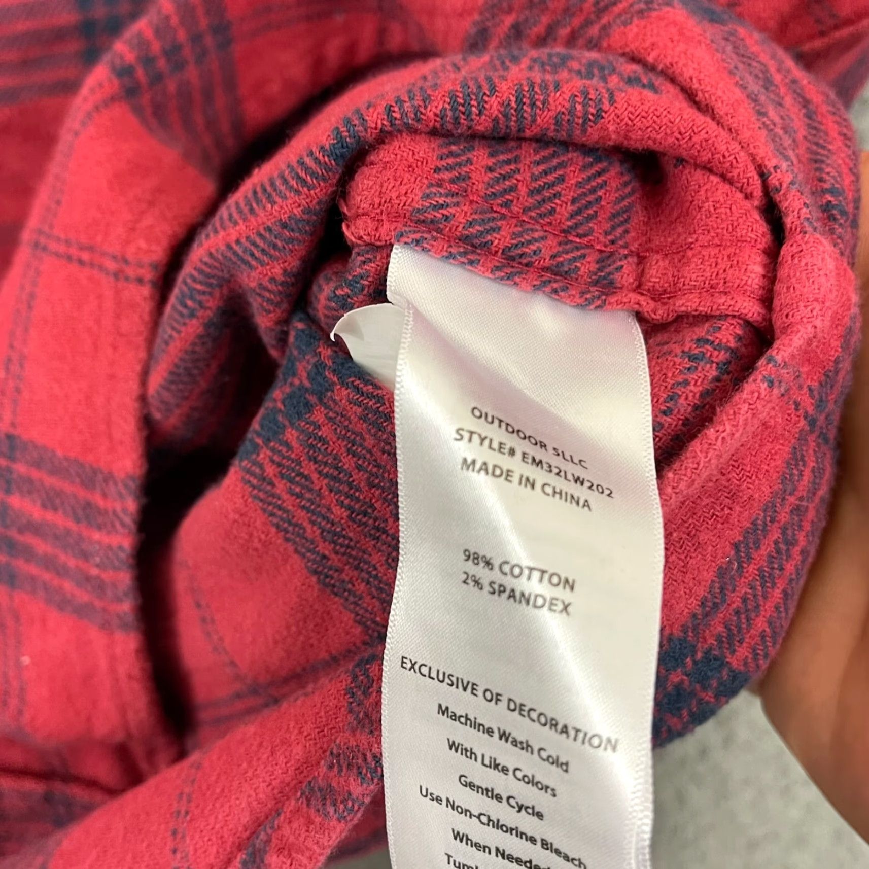 Eddie Bauer Eddie Bauer Shirt Mens 2XL Red Flannel Long Sleeve Plaid Relaxed Hiking Outdoor Size US XXL / EU 58 / 5 - 7 Thumbnail