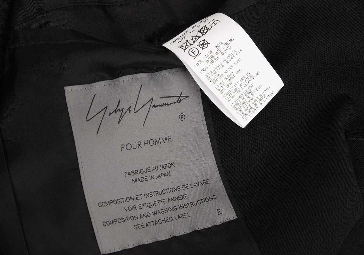 Yohji Yamamoto Yohji Yamamoto Wool Gabardine Pocket Design Jacket Size US M / EU 48-50 / 2 - 15 Thumbnail