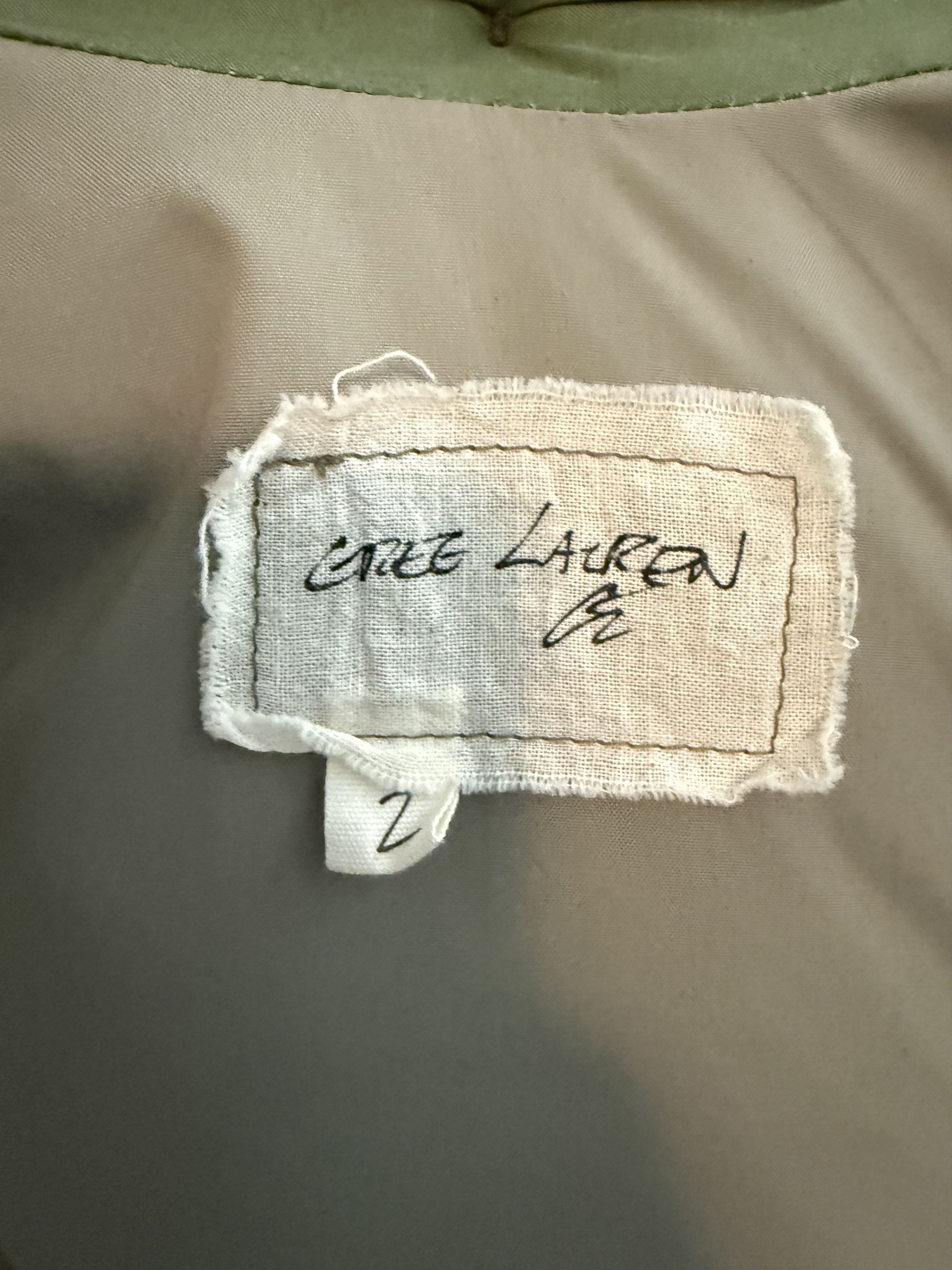 Greg Lauren ARMY LINER RETRO PUFFY ARMY ($2,875) Size US M / EU 48-50 / 2 - 3 Thumbnail