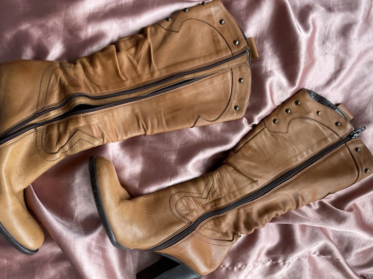 Vintage Vintage leather boots Size US 5.5 / IT 35.5 - 12 Thumbnail