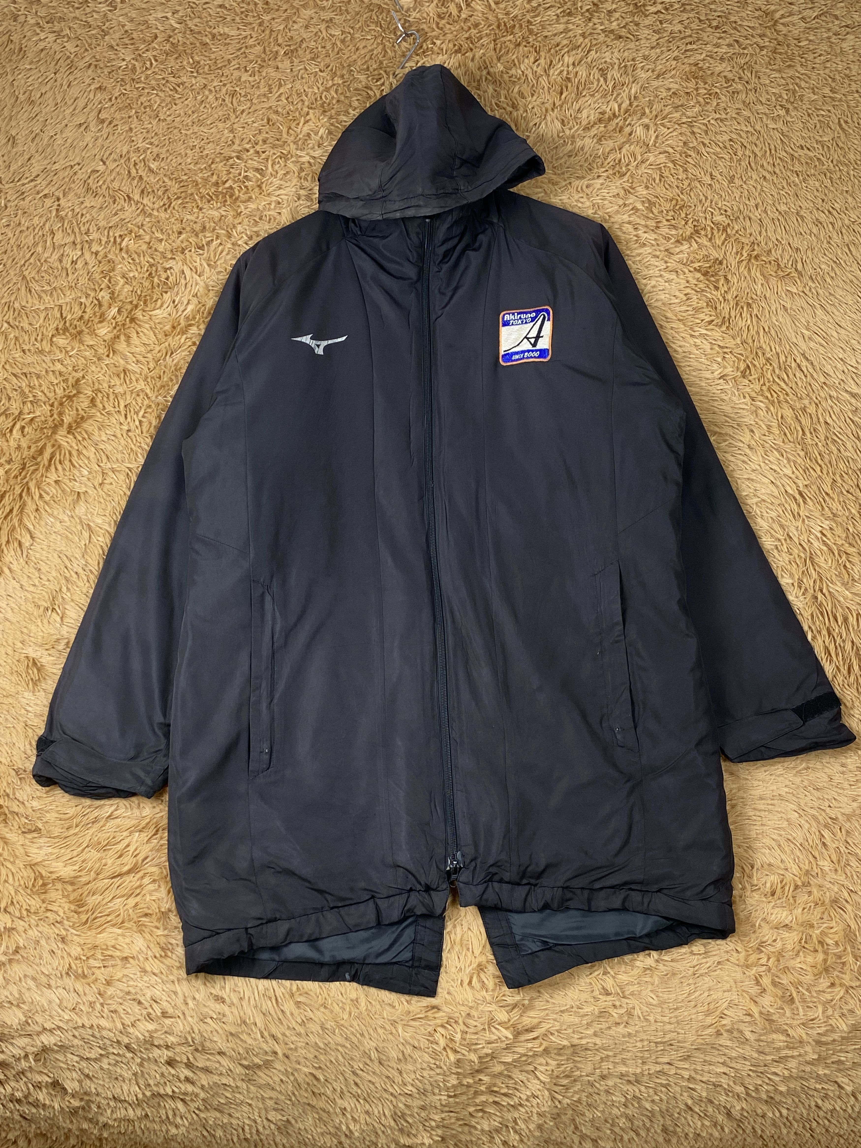 Mizuno Vintage Mizuno Hoodie Long Jacket J1893 Size US M / EU 48-50 / 2 - 1 Thumbnail