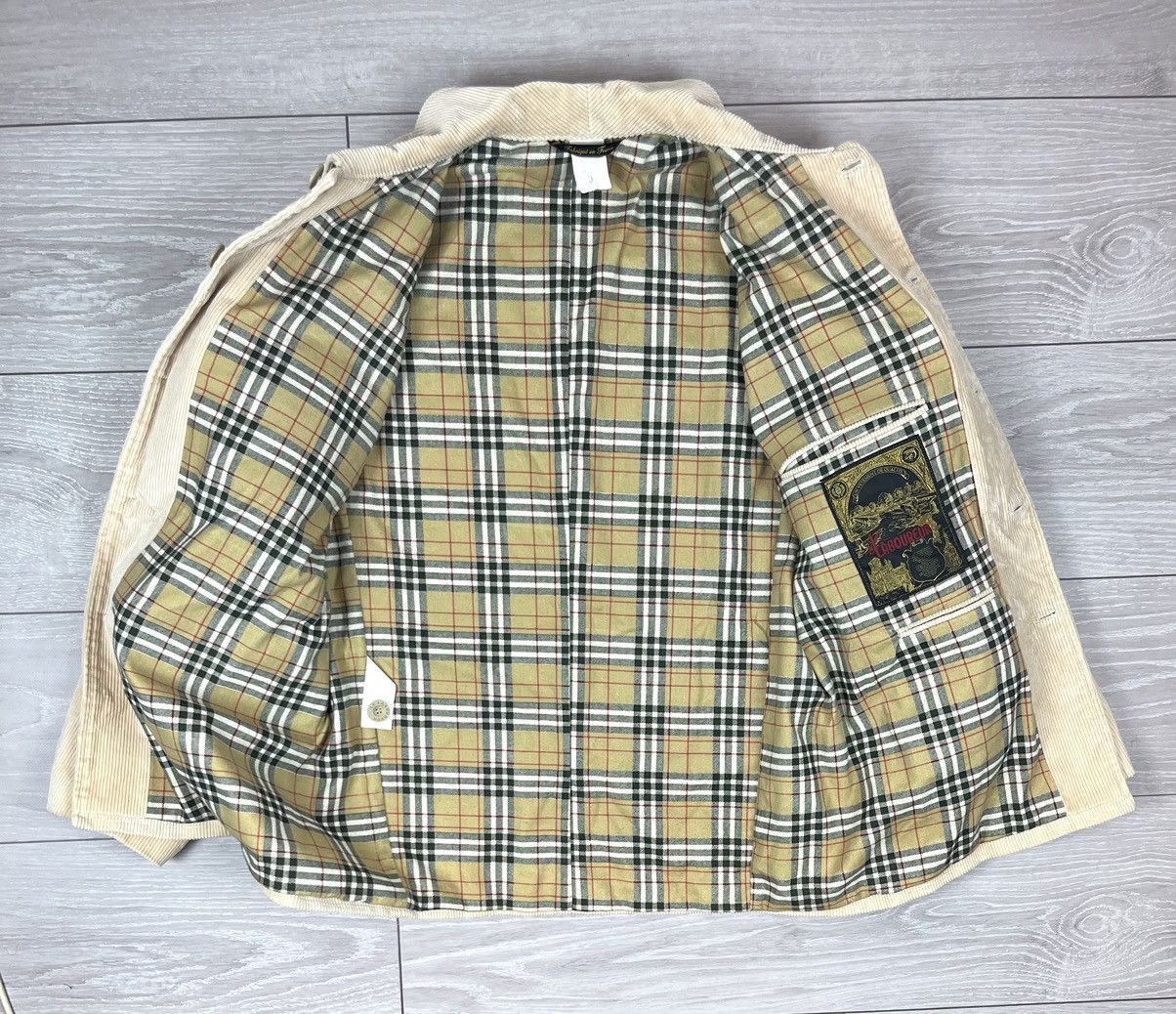 Le Laboureur Le Laboureur Vintage French Corduroy Work Pockets Jacket Size US L / EU 52-54 / 3 - 2 Thumbnail
