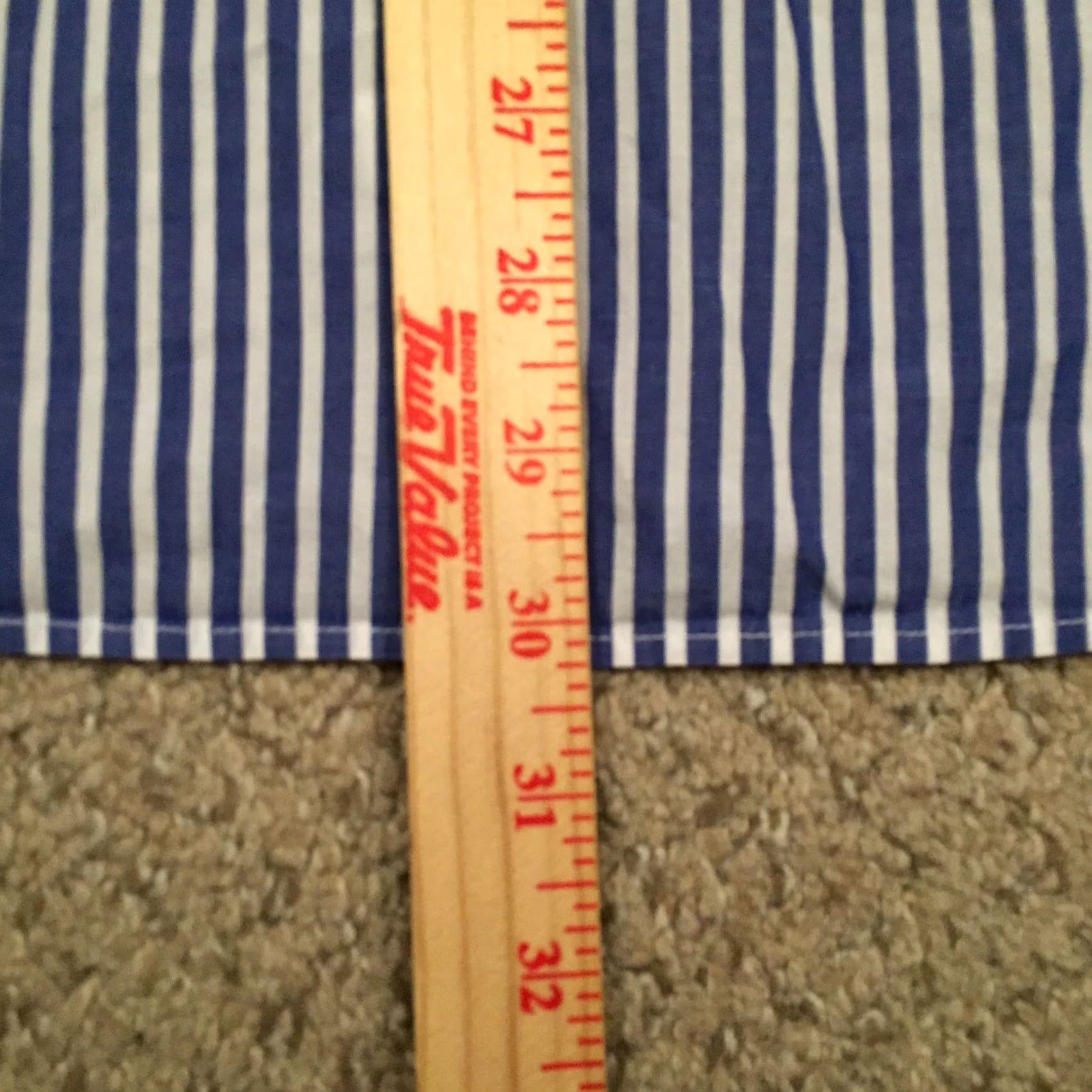 Johnston & Murphy Johnston & Murphy Shirt Mens Large Blue Striped Long Sleeve Button Up Size US XL / EU 56 / 4 - 7 Thumbnail