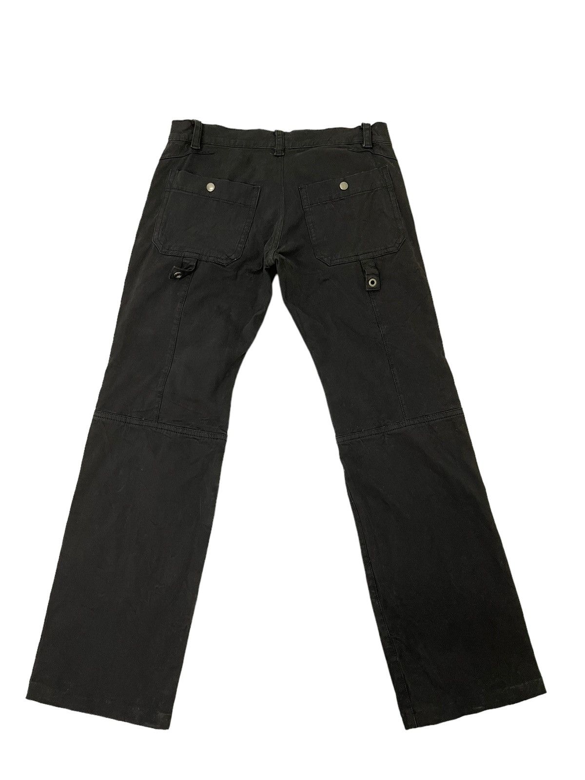Japanese Brand Bush Pant Kenji Ito Moleskin Low Rise Straight 6🟦9 Size US 33 - 10 Thumbnail