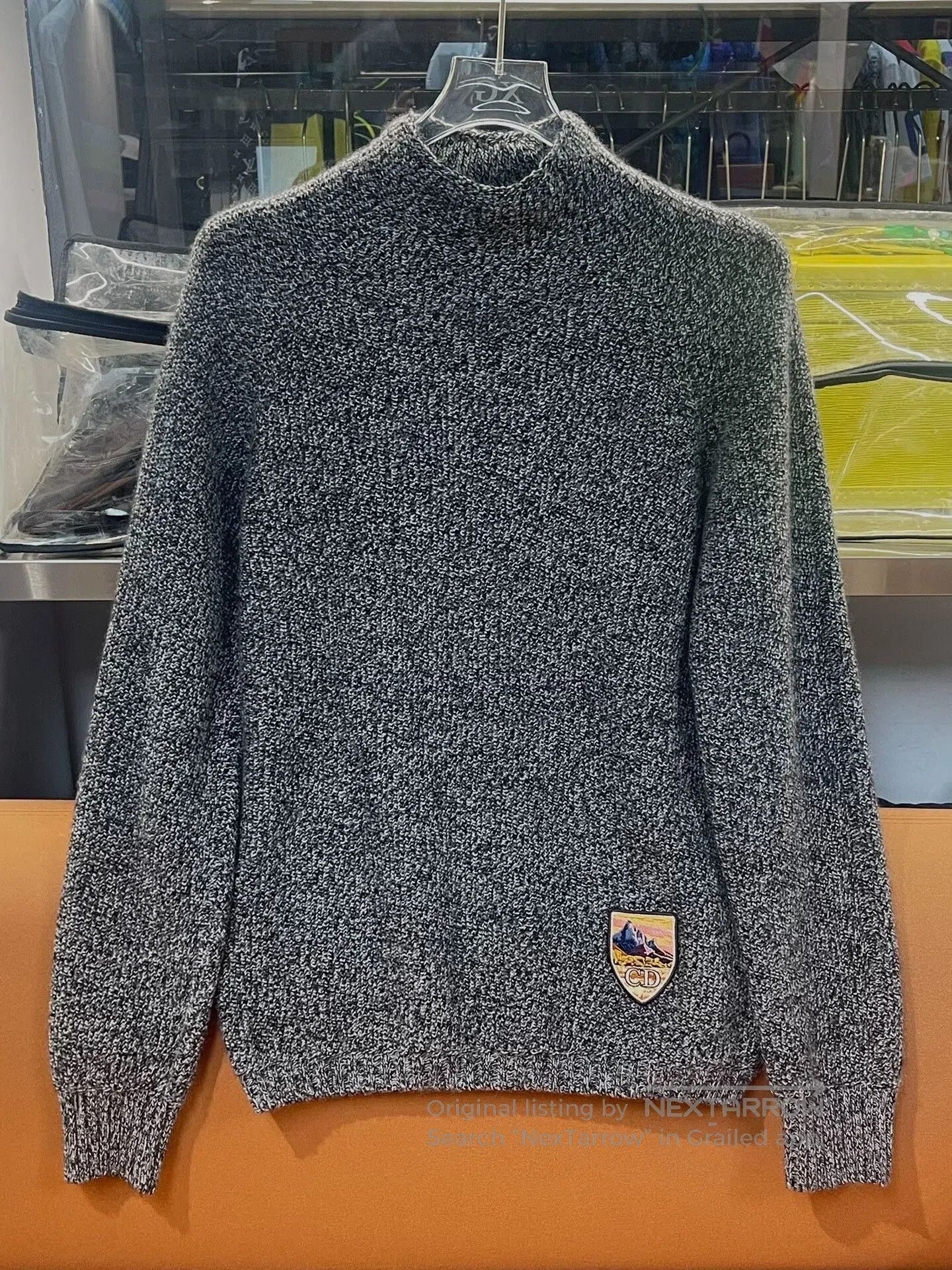 Dior DIOR FW22 Men's High Neck Sweater. Size US S / EU 44-46 / 1 - 1 Thumbnail