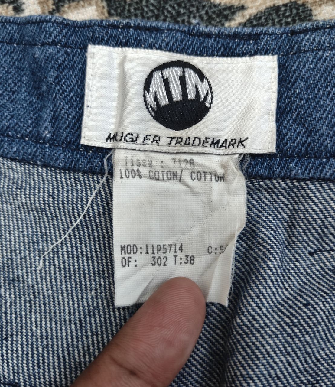 Mugler Mugler Denim Size 25" / US 0 / IT 36 - 6 Thumbnail