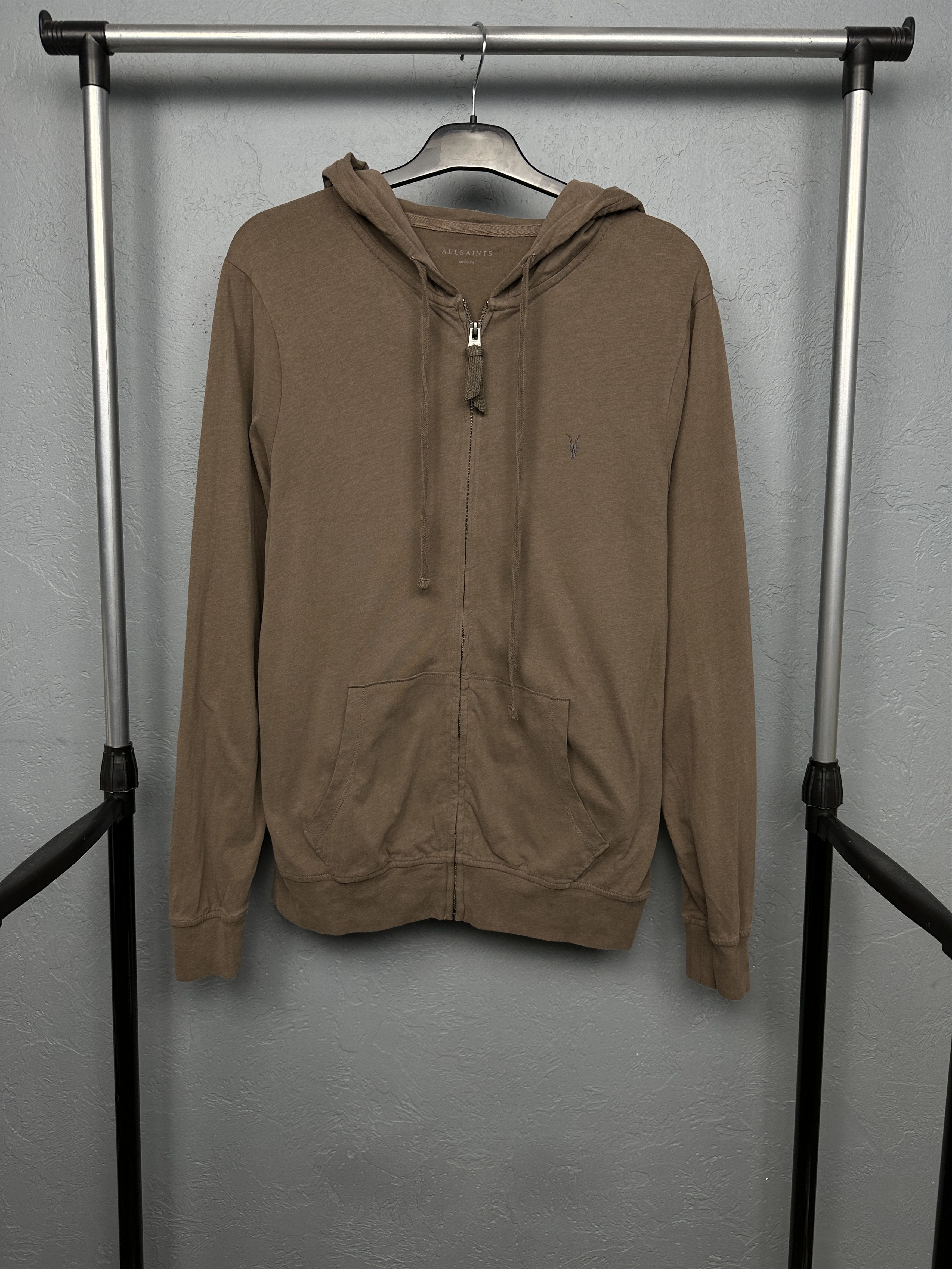 Allsaints Allsaints Vintage Mens Brace Zip Hoodie Size US M / EU 48-50 / 2 - 1 Thumbnail