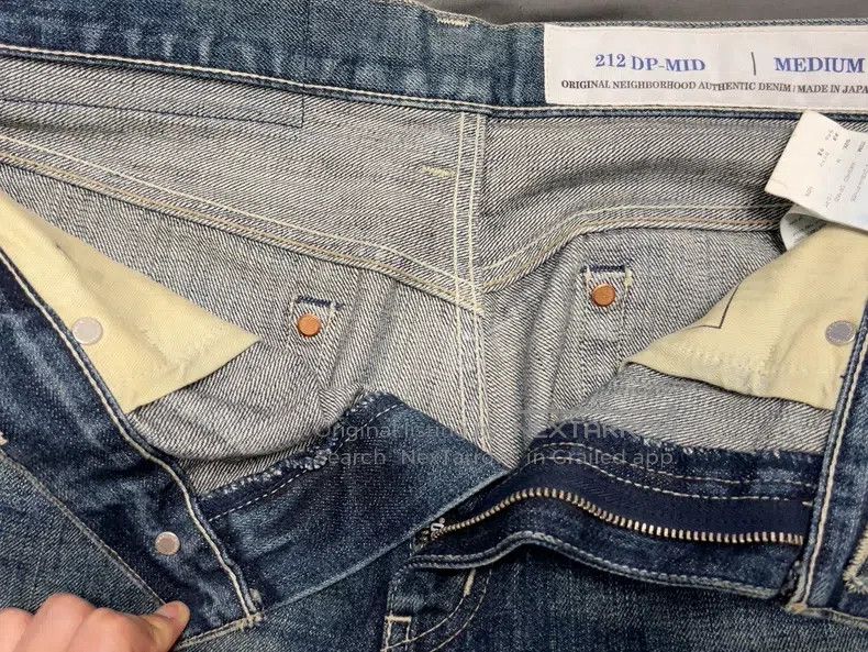 Neighborhood Neighborhood size M Ox King Washed Denim Jeans Size US 27 - 8 Thumbnail
