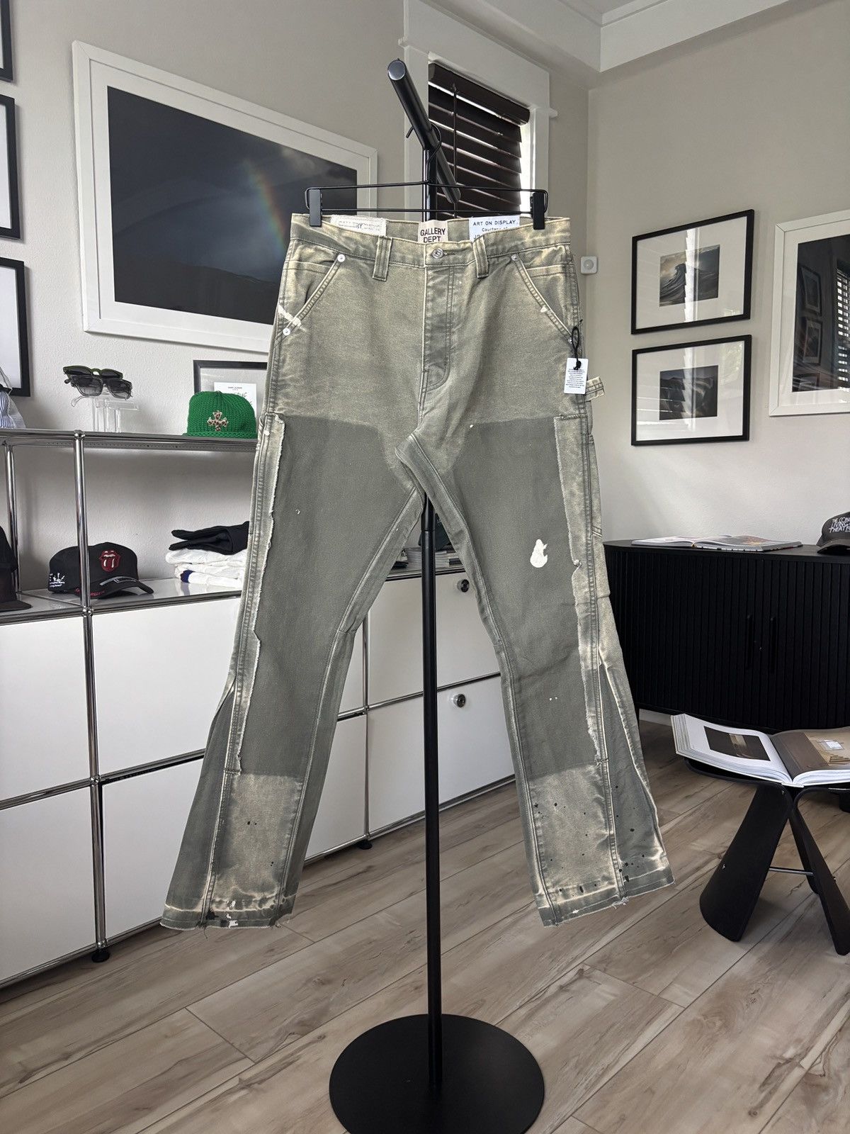 Gallery Dept. GALLERY DEPT | 33 | MOSS CARPENTER FLARE PANTS Size US 33 - 1 Thumbnail