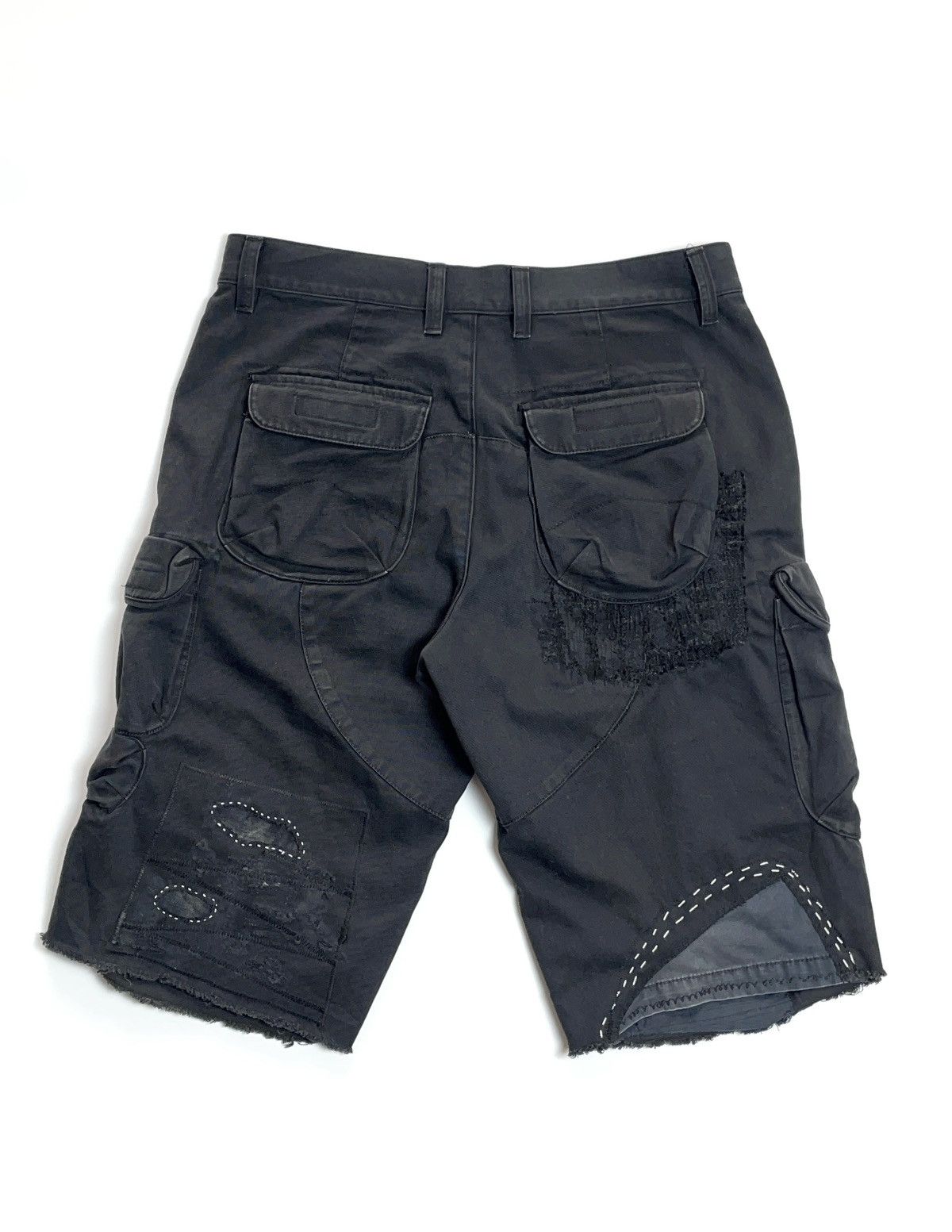 Armani Upcycled cargo shorts Armani Size US 30 / EU 46 - 2 Thumbnail