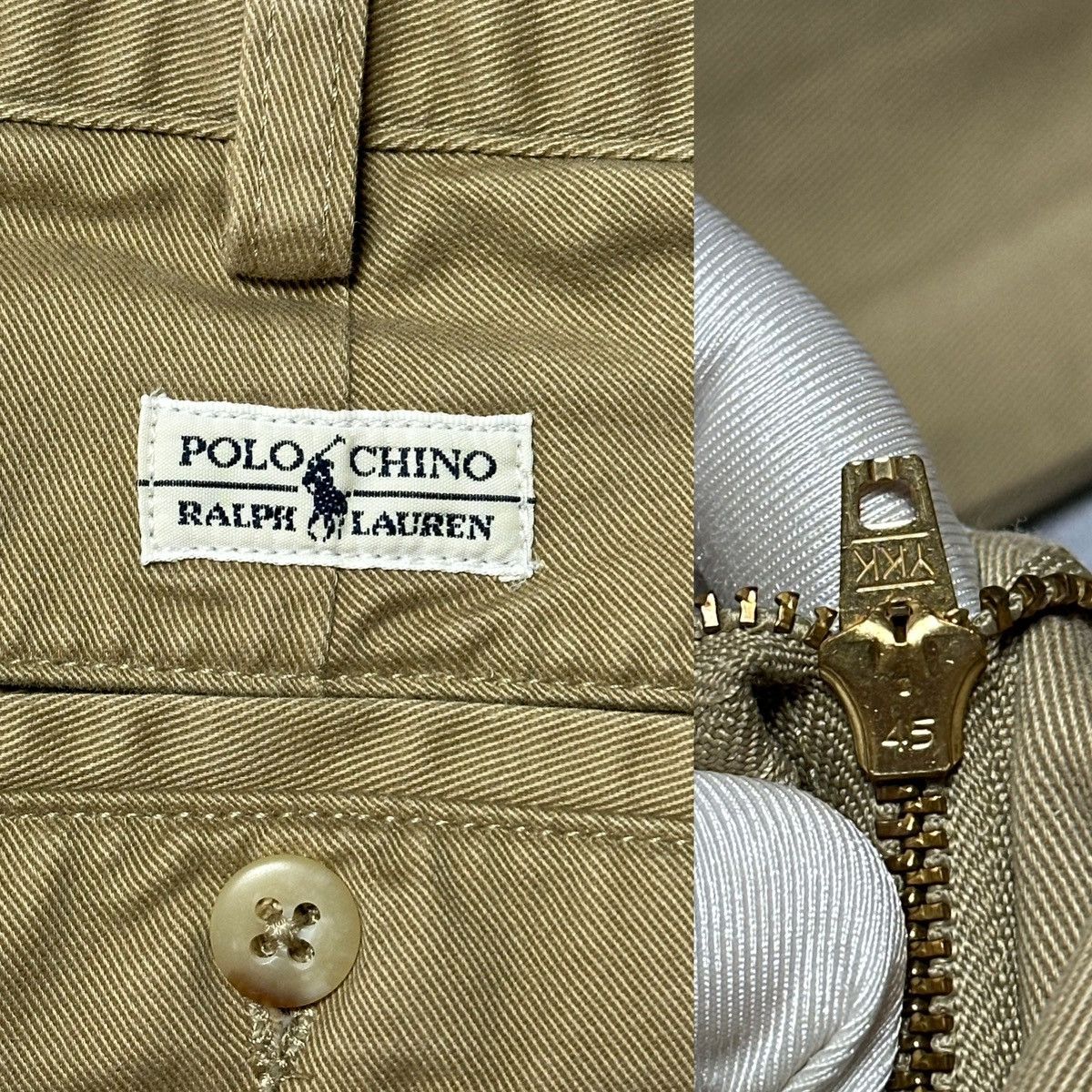 Polo Ralph Lauren Vintage Polo Ralph Lauren Chino Chatfield Casual Pants Size US 33 - 15 Thumbnail