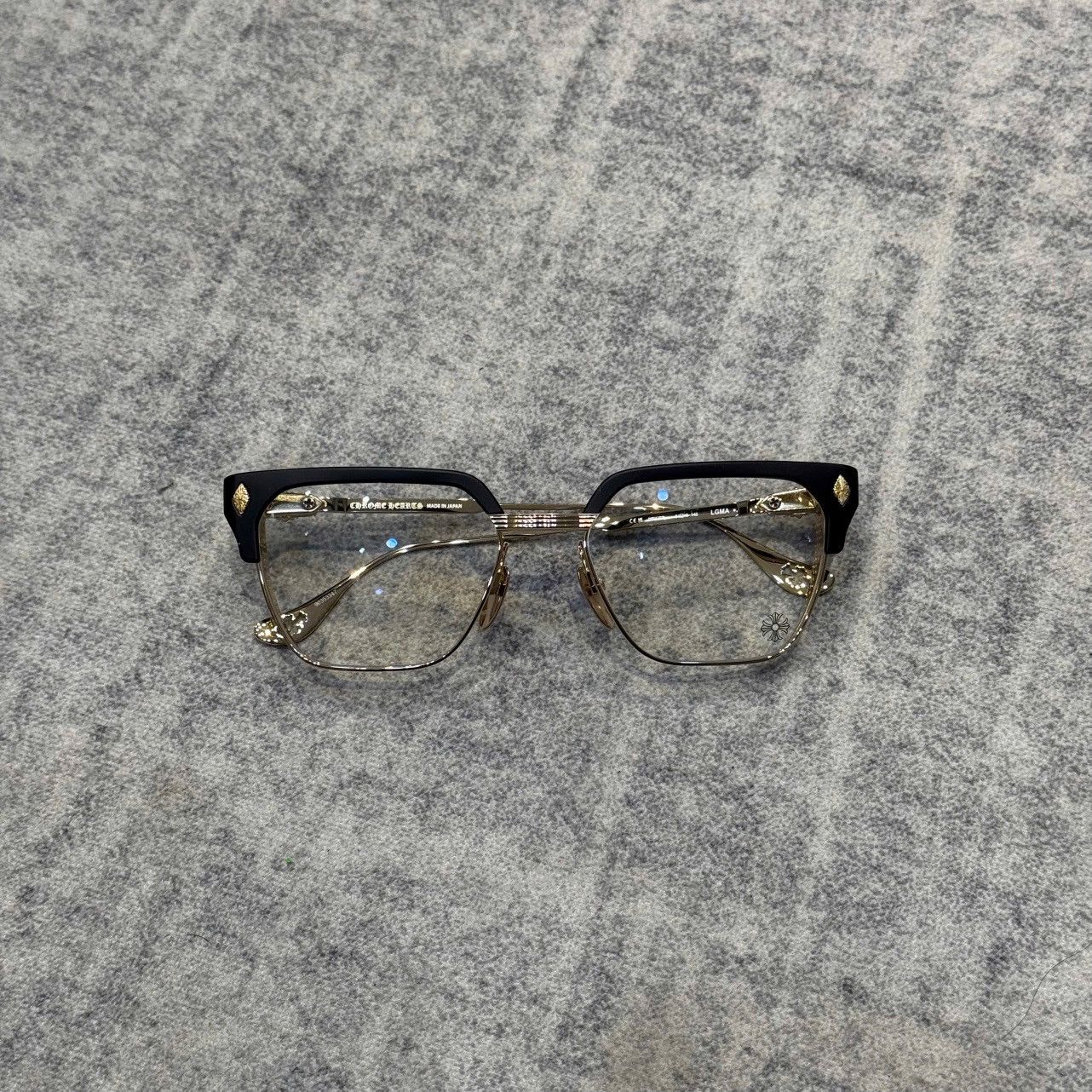 Chrome Hearts CHROME HEARTS LGMA Matte Black/Gold Plated Size ONE SIZE - 6 Thumbnail