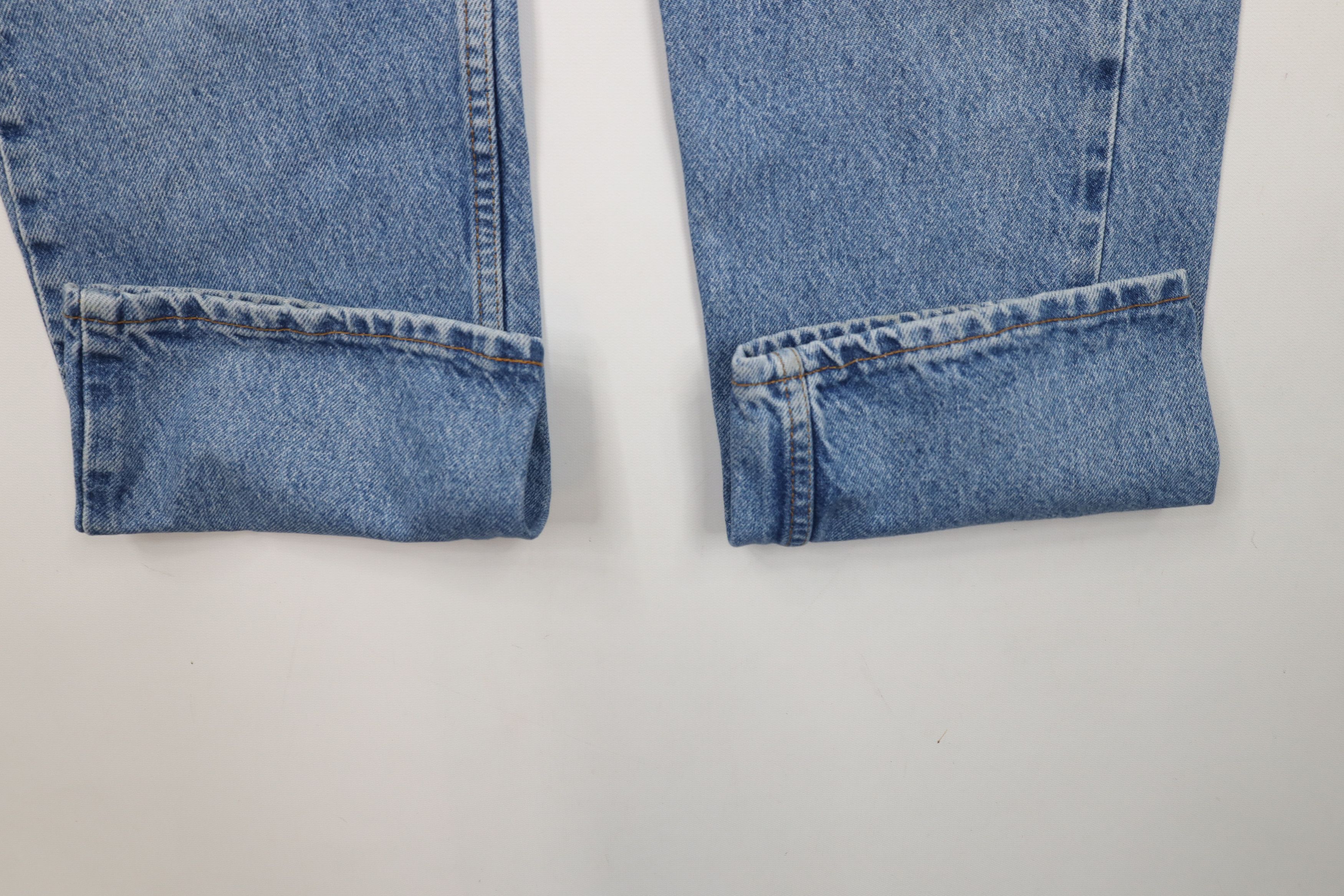 Levi's × Vintage Vintage 90s Levis 505 Orange Tab Regular Straight Leg Jeans Size US 34 / EU 50 - 5 Thumbnail