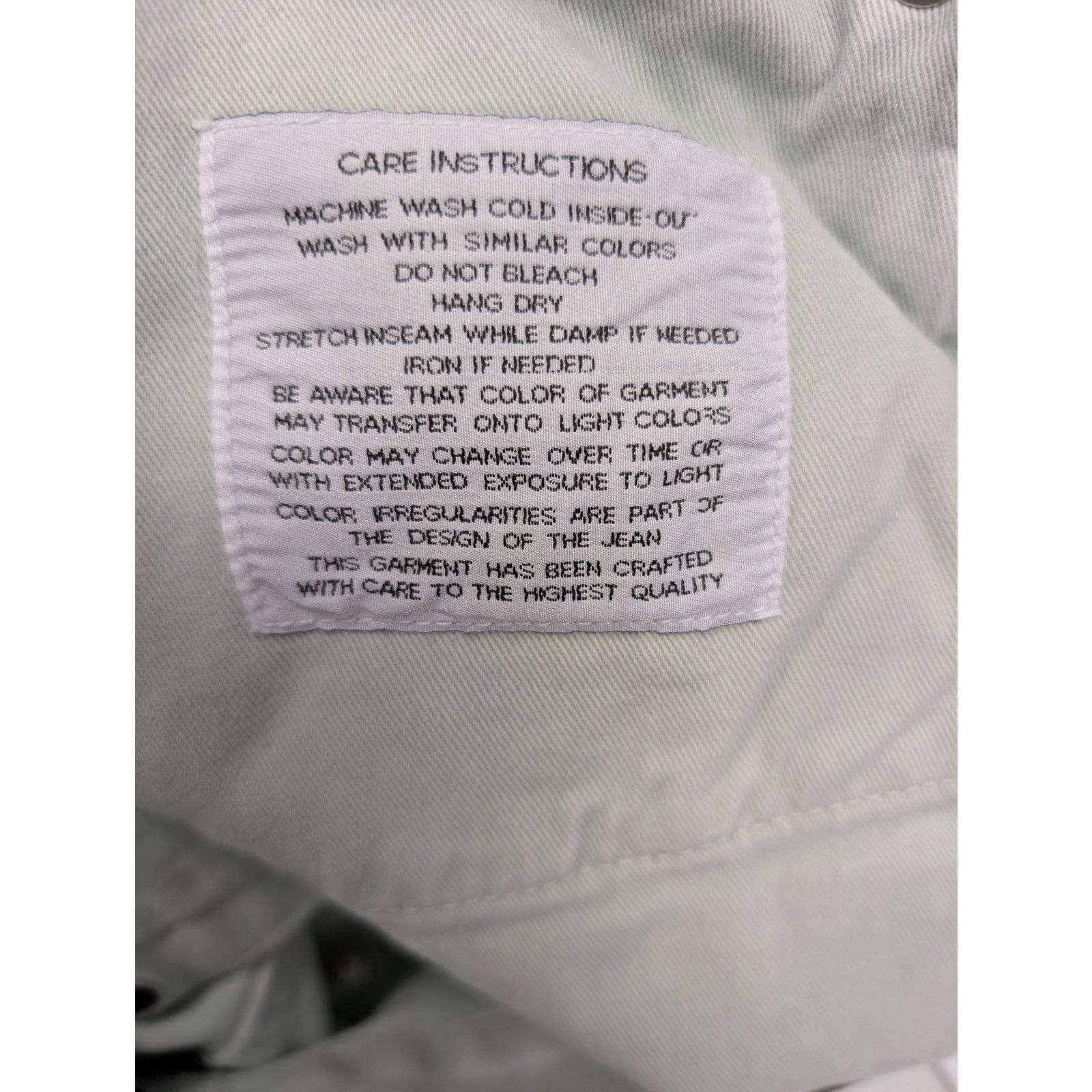 Tom Ford o1rshd1 Slim Denim Jeans in Light Mint Green Size US 30 / EU 46 - 15 Thumbnail