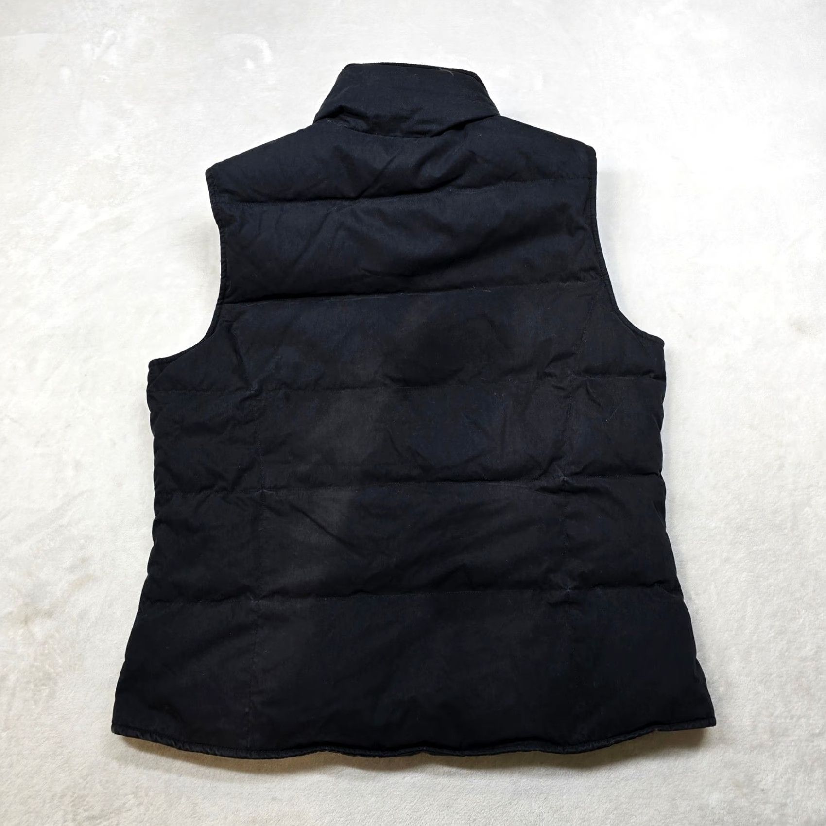 Eddie Bauer VINTAGE Down Puffer Vest Eddie Bauer Womens Medium Black Full Zip Insulated Size M / US 6-8 / IT 42-44 - 3 Thumbnail