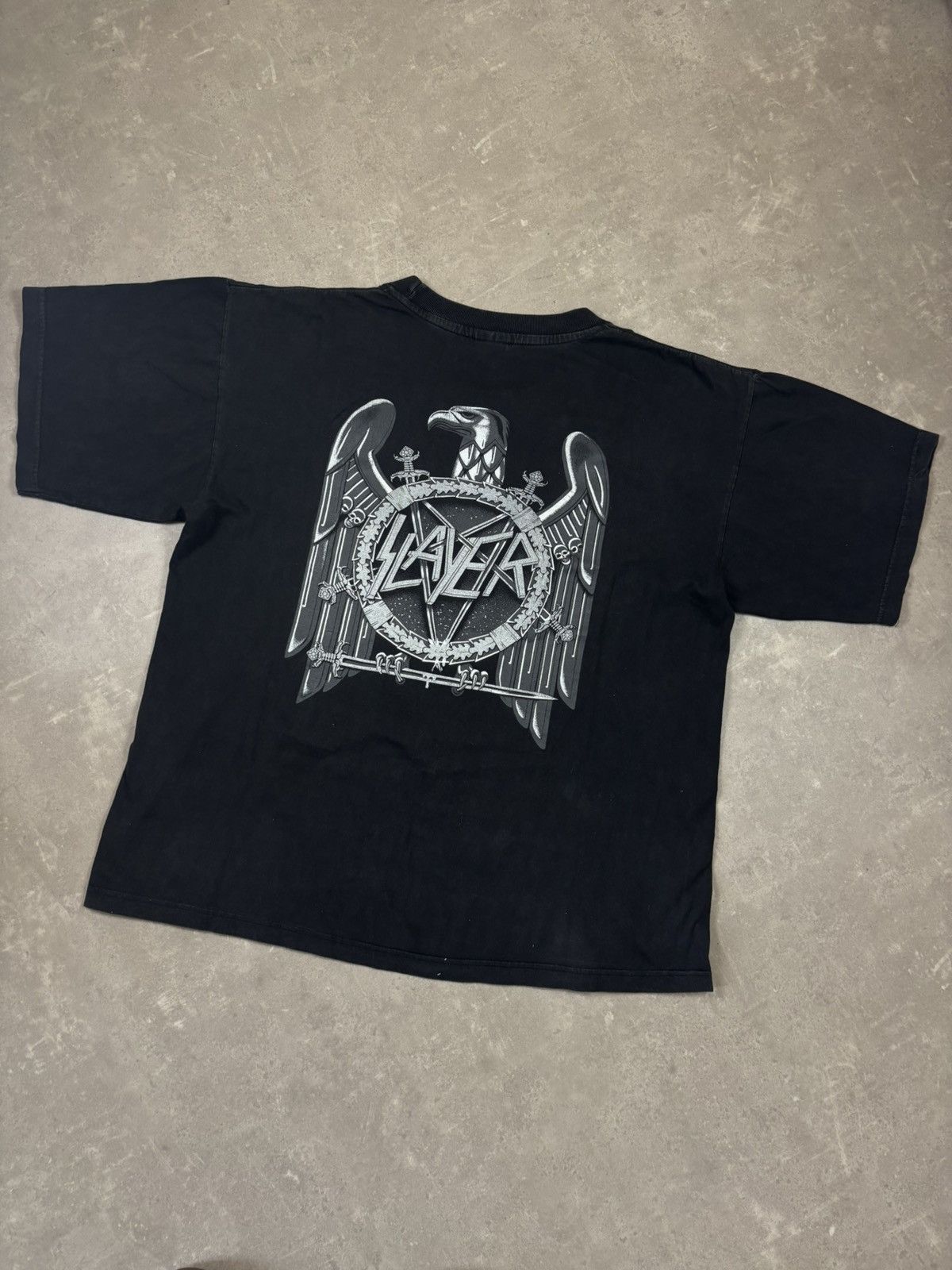 Vintage 90s slayer divine intervention band tee rare