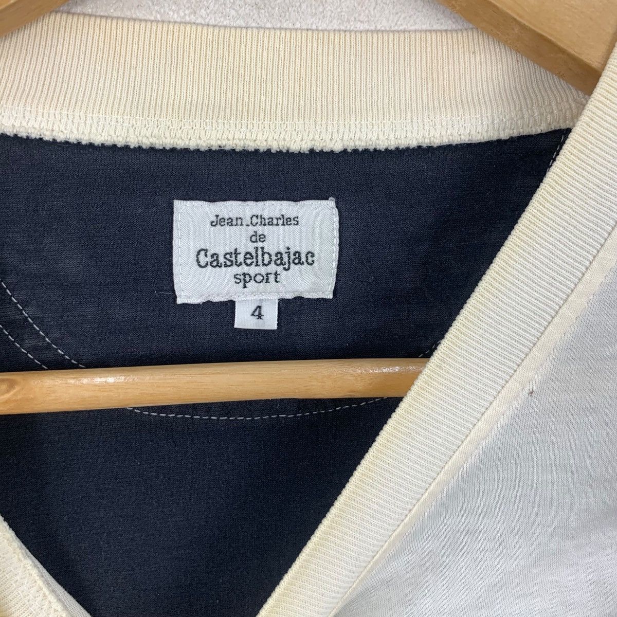 Jean Charles De Castelbajac Vintage JEAN CHARLES CASTELBAJAC Italy Golf Club Baggy Tee Size US XL / EU 56 / 4 - 10 Thumbnail