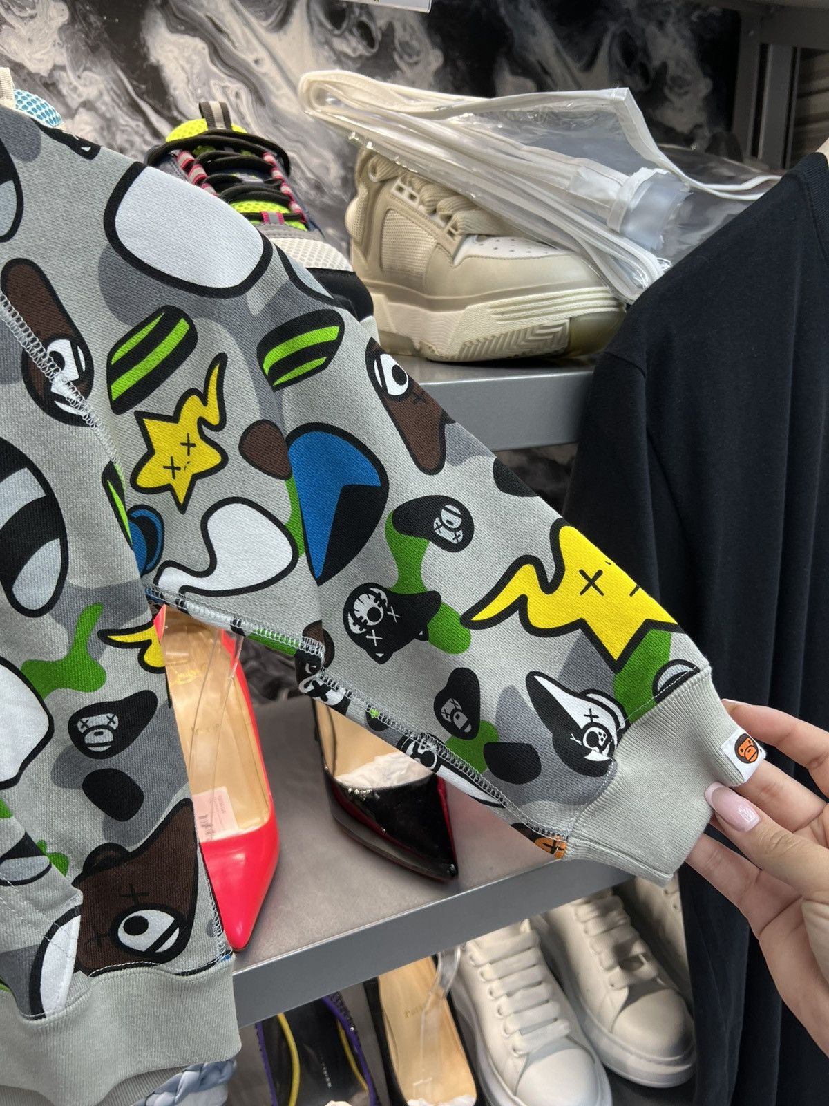 Bape Bape Baby Milo Zip Sweatshirt Size US XXS / EU 40 - 4 Thumbnail